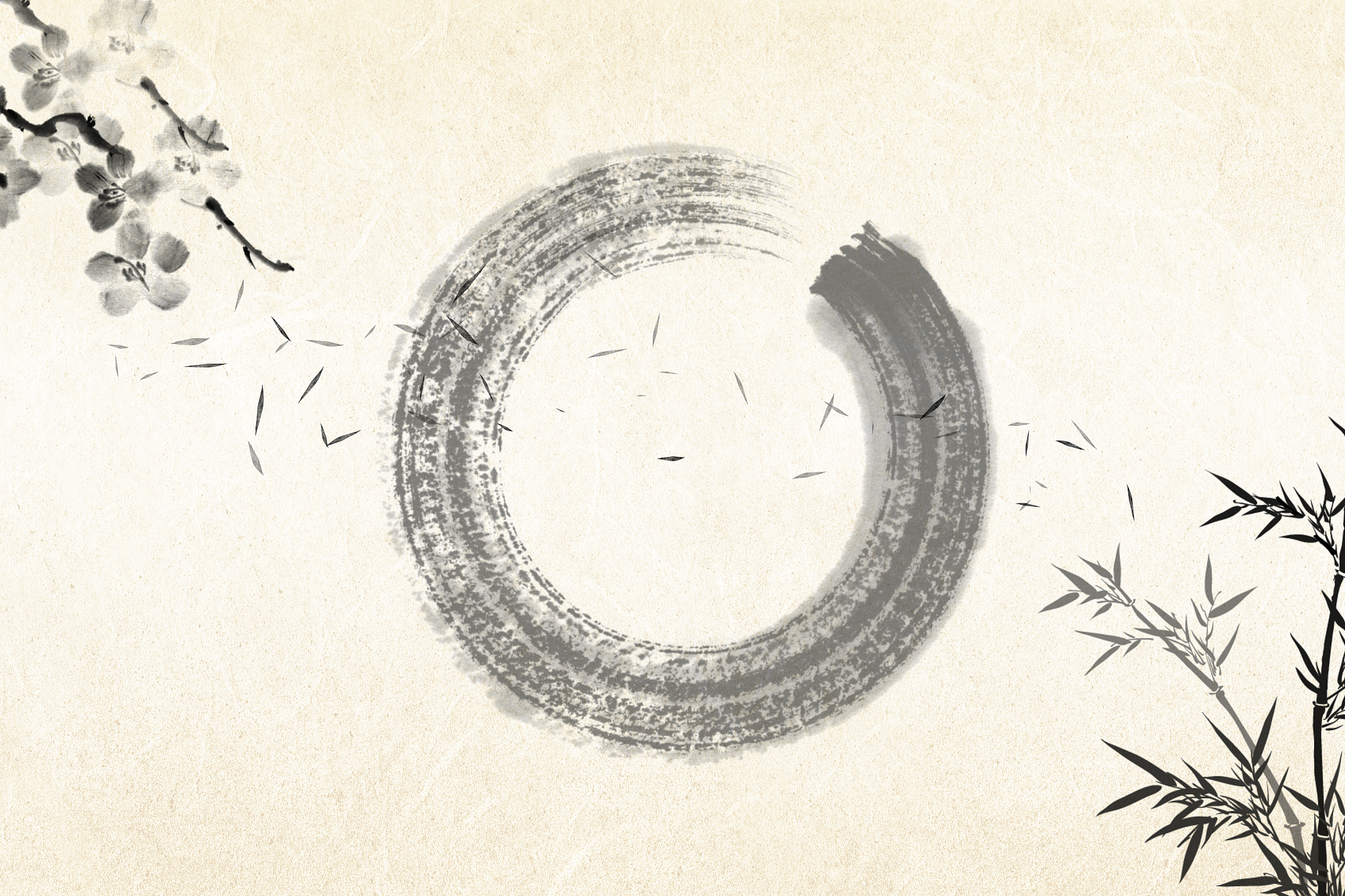 宣纸上的墨黑色彩：解读中国传统文化