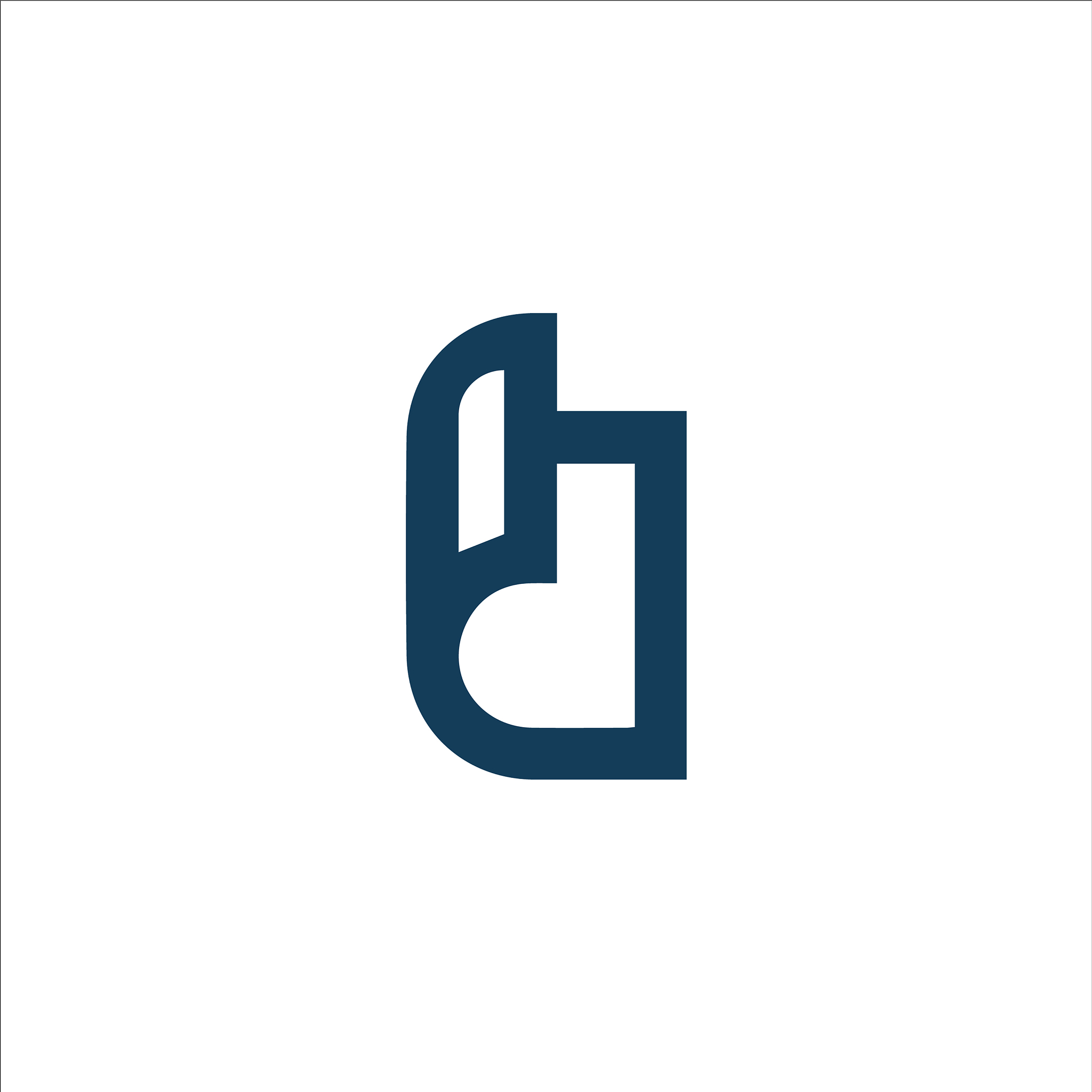infinite letter d logo