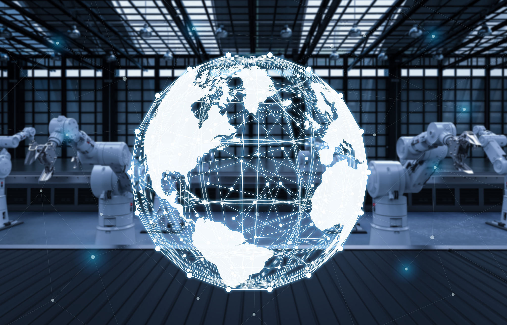 world connection graphic