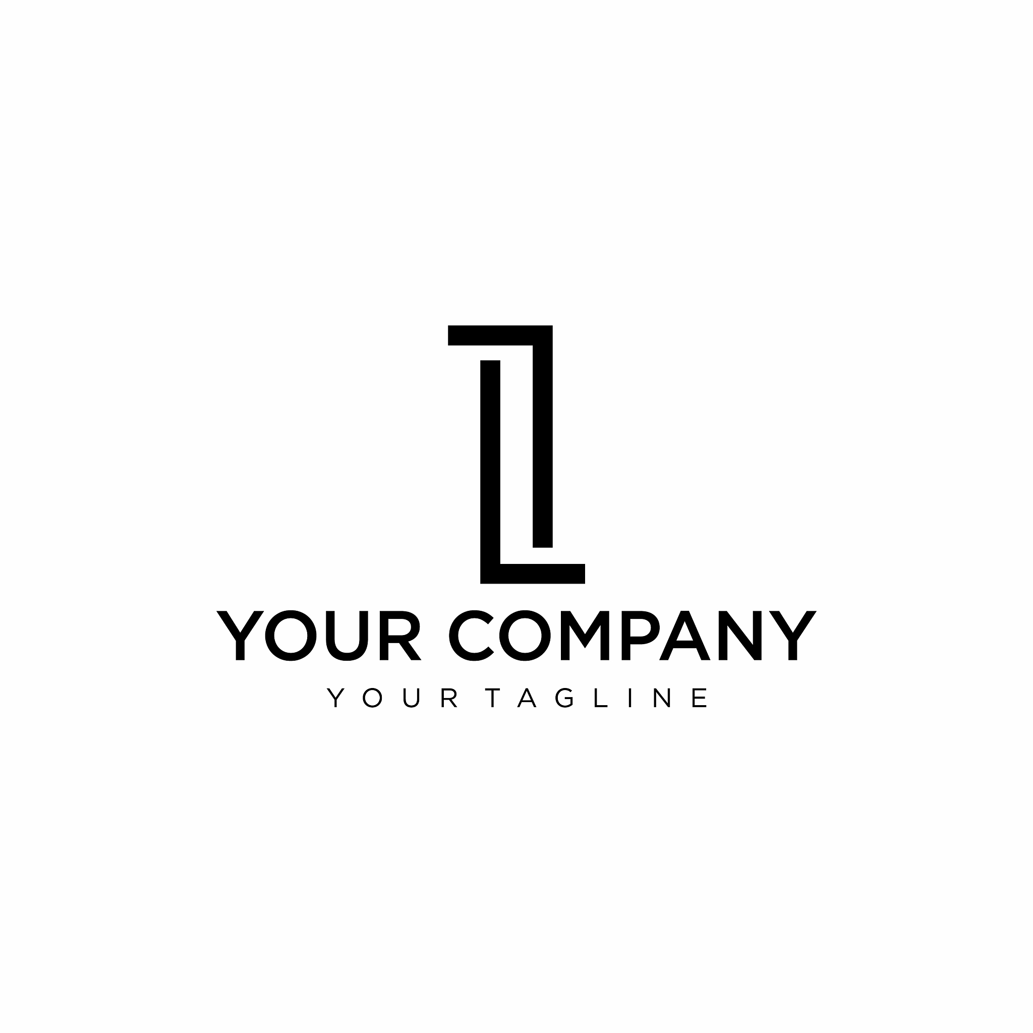 monogram i logo
