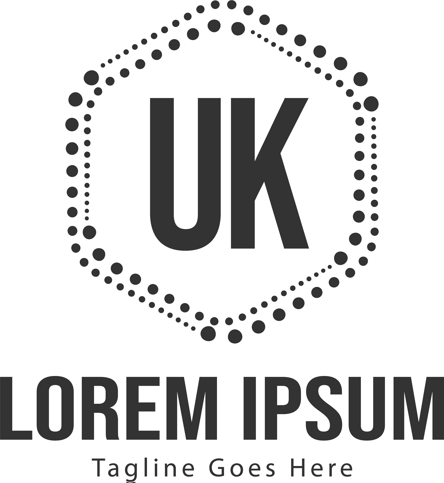 uk letter logo design creative modern uk letters