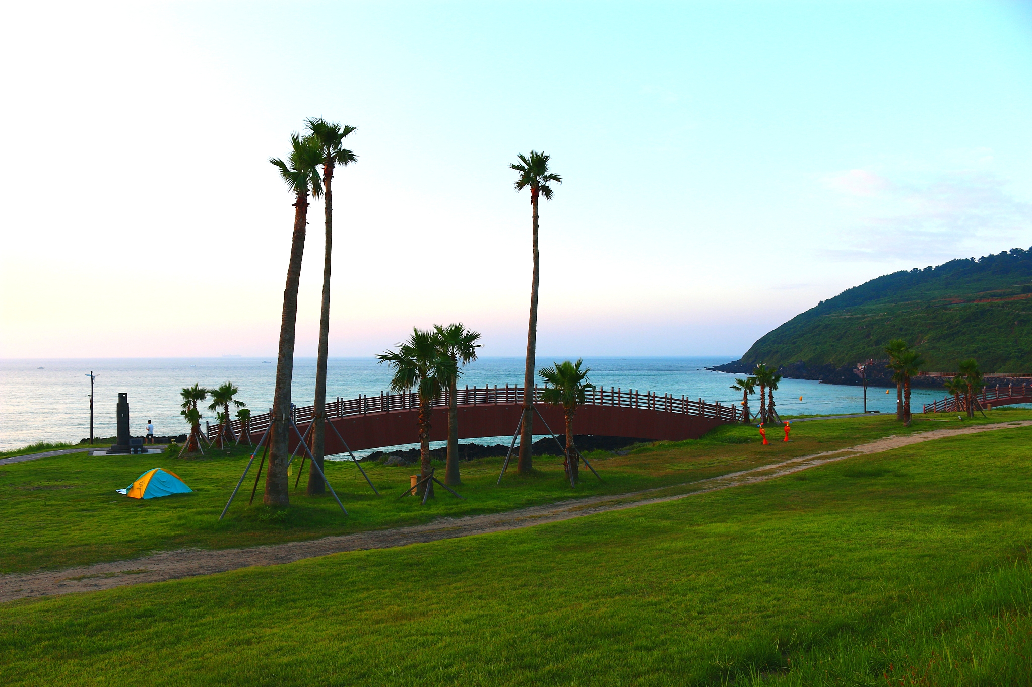 hamdeok beach, beach, sea, west wu bon, seaside,