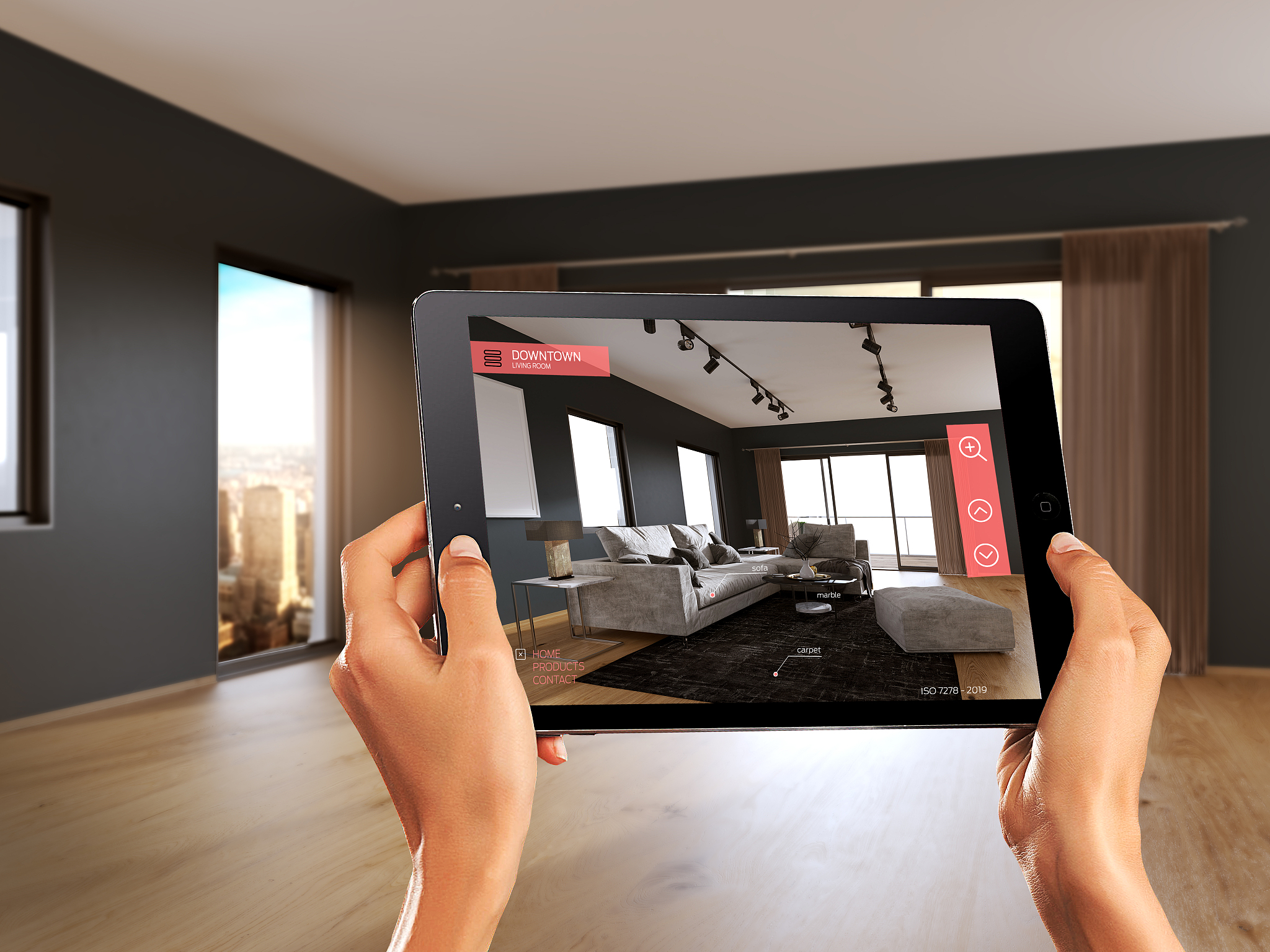 随着虚拟现实相关技术的发展增强现实技术正得到更广泛的应用。由于传统购买家具方式在家具产品购买与更换不易难以达到实物与预期装饰效果一致等常见问题的局限性下AR技术在室内装饰方面的优势日渐体现出来。增强现实技术是指将计算机生成的虚拟物体或场景通过与真实世界的实时信息交互在虚拟空间中对人产生强烈震撼。帮我降低查重