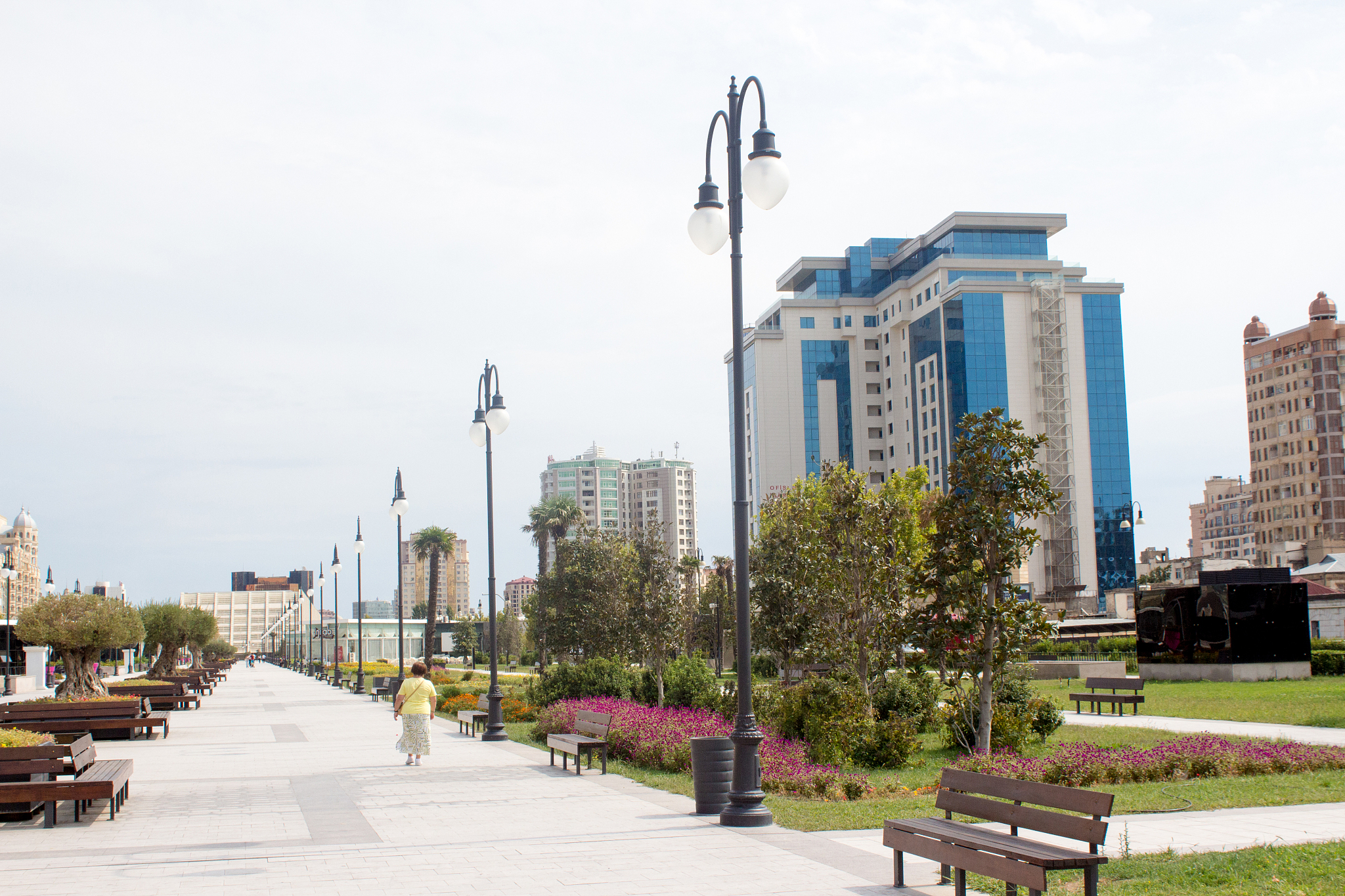 one of parks capital of baku