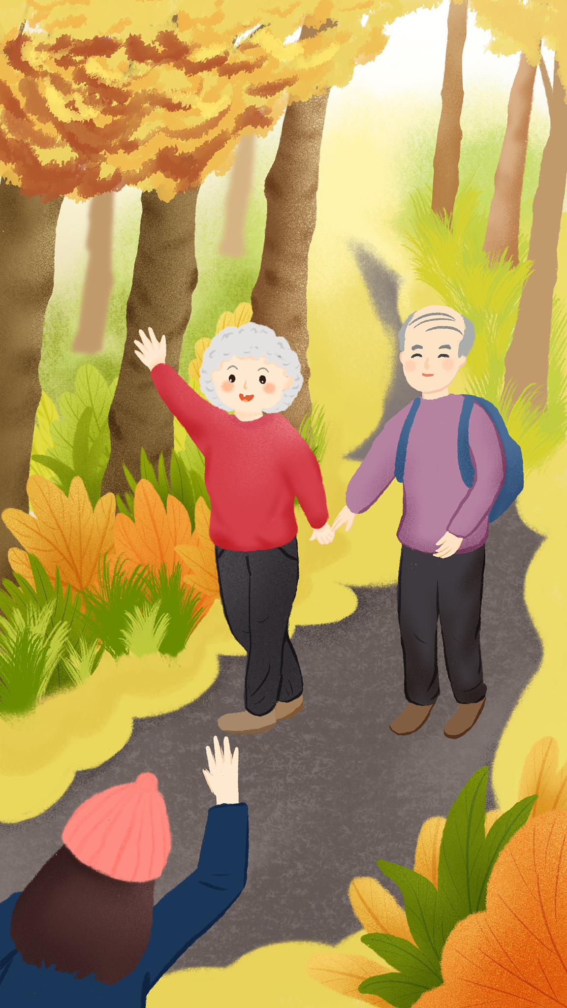 2023一年级重阳节的手抄报简单又漂亮