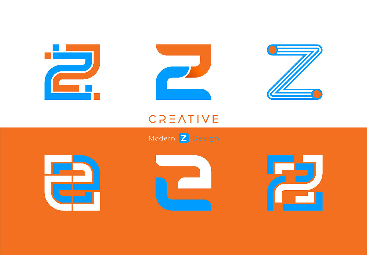 z标志字母设计