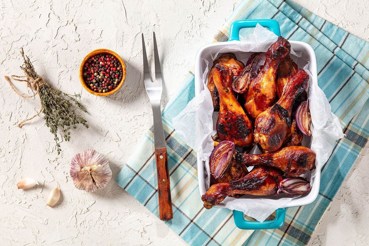 鸡腿肉视频营销文案：十条高能短句，引爆你的食欲！