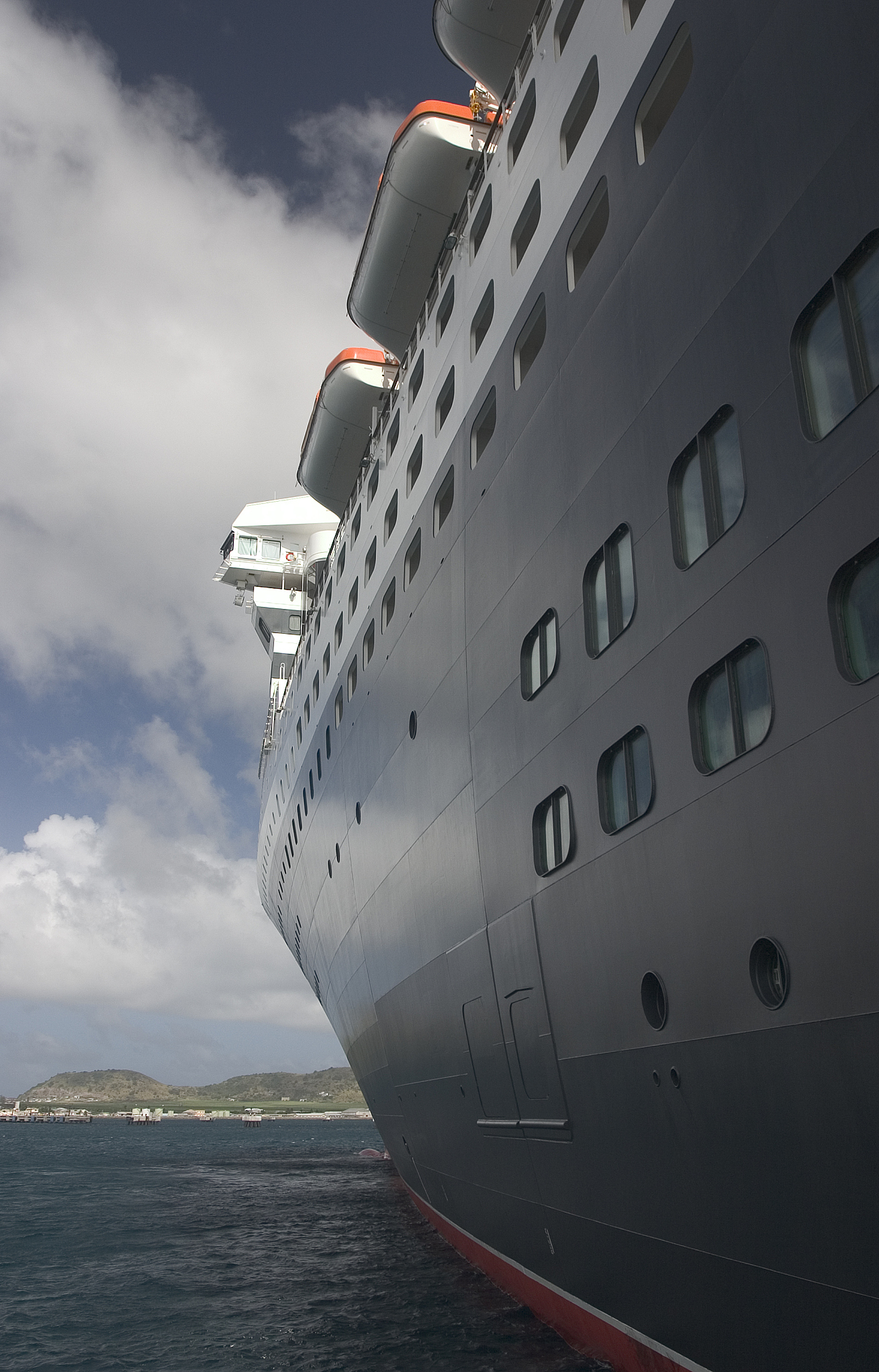 approaching land