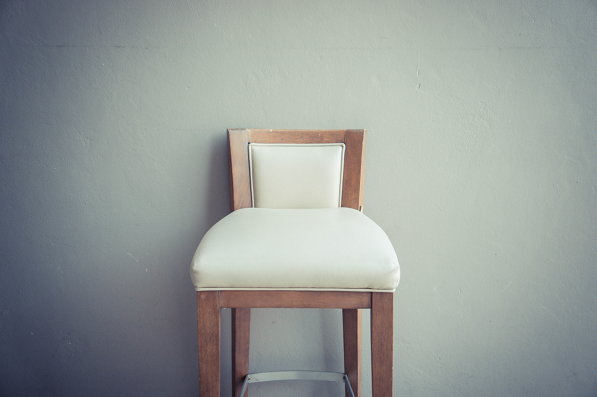 white chair vintage in the living room , modern design interior 