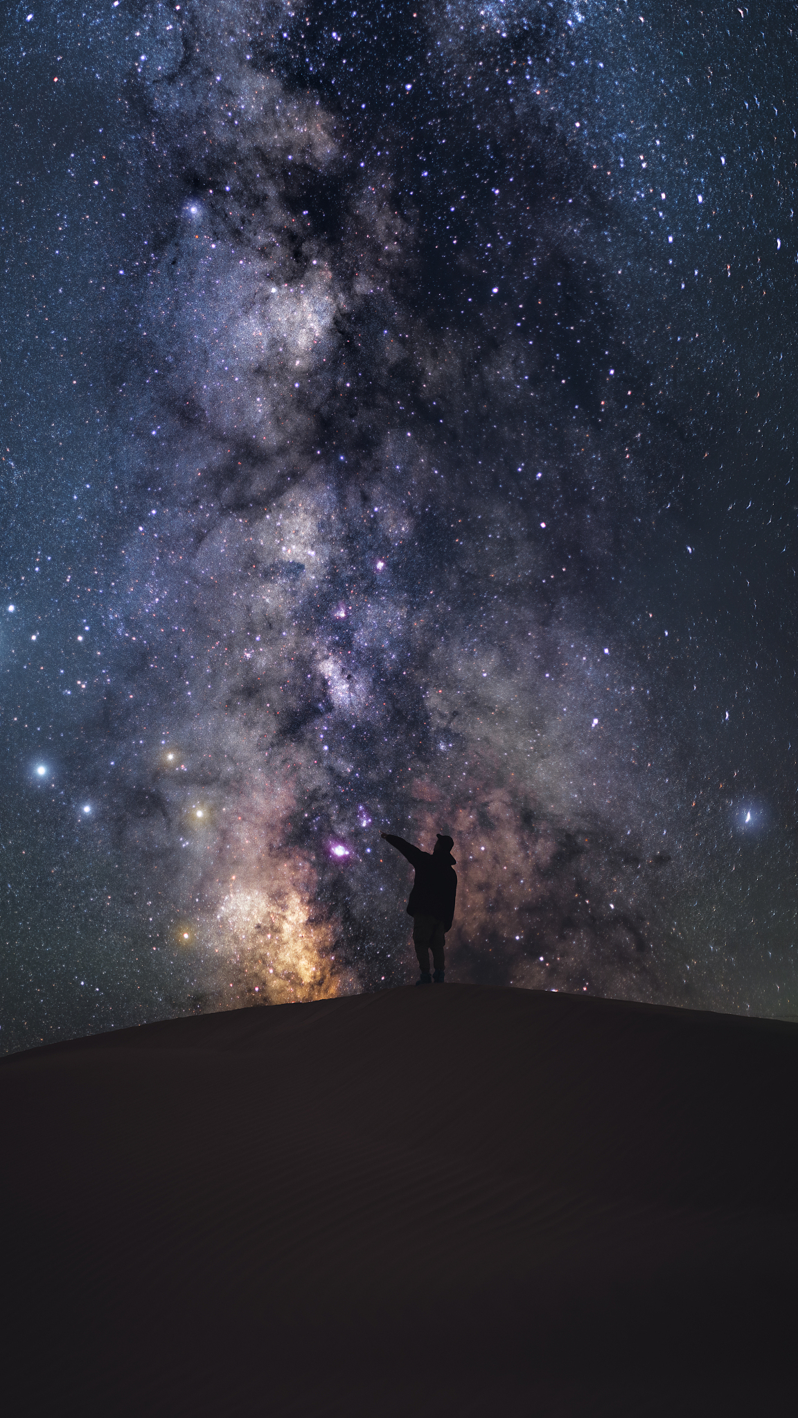 星空七言律诗：浩瀚无垠，梦境星河