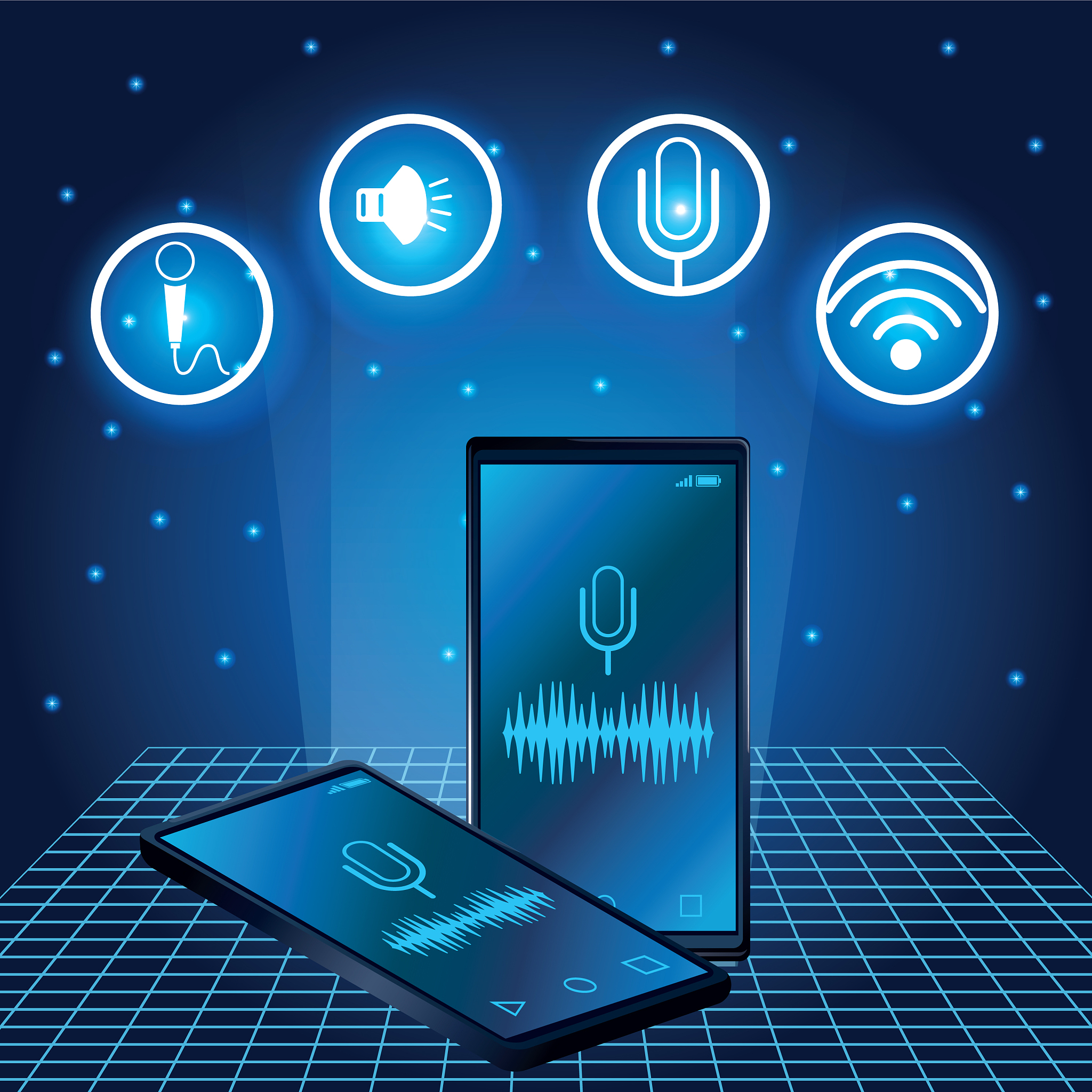 smartphone voice recognition speaker