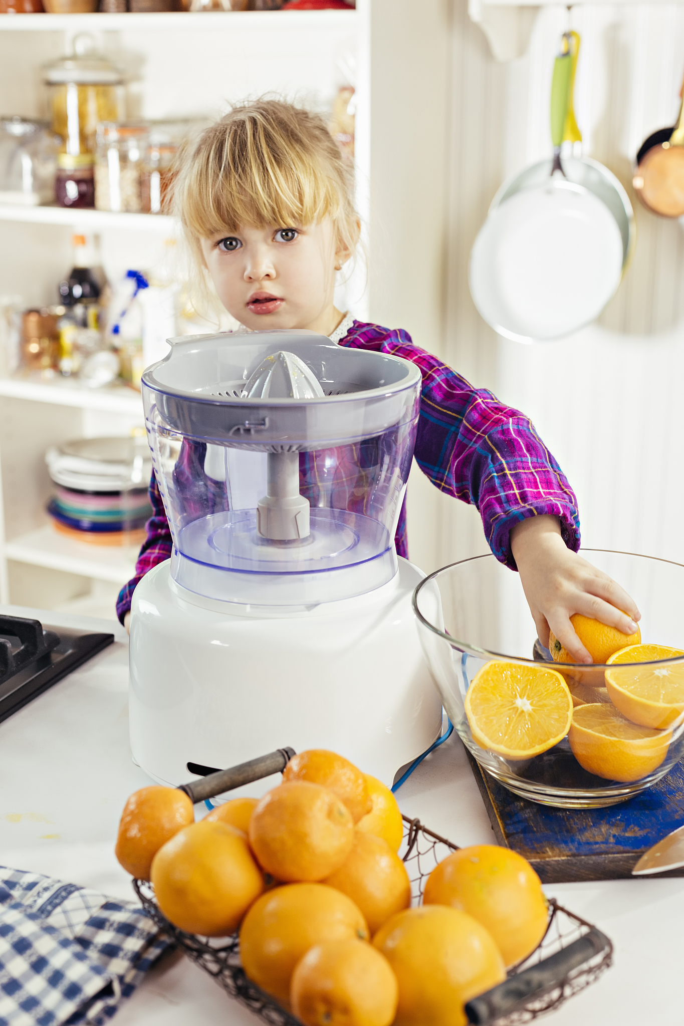 homemade orange juice