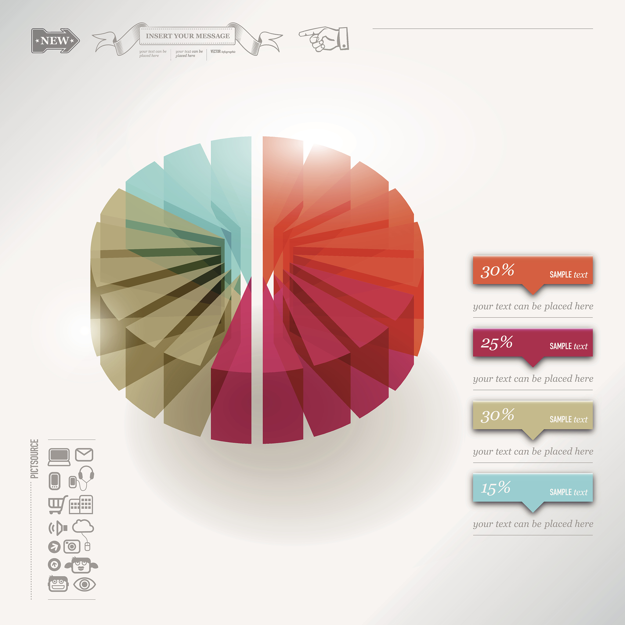 二手房区域分布统计：各区房源比例饼图可视化