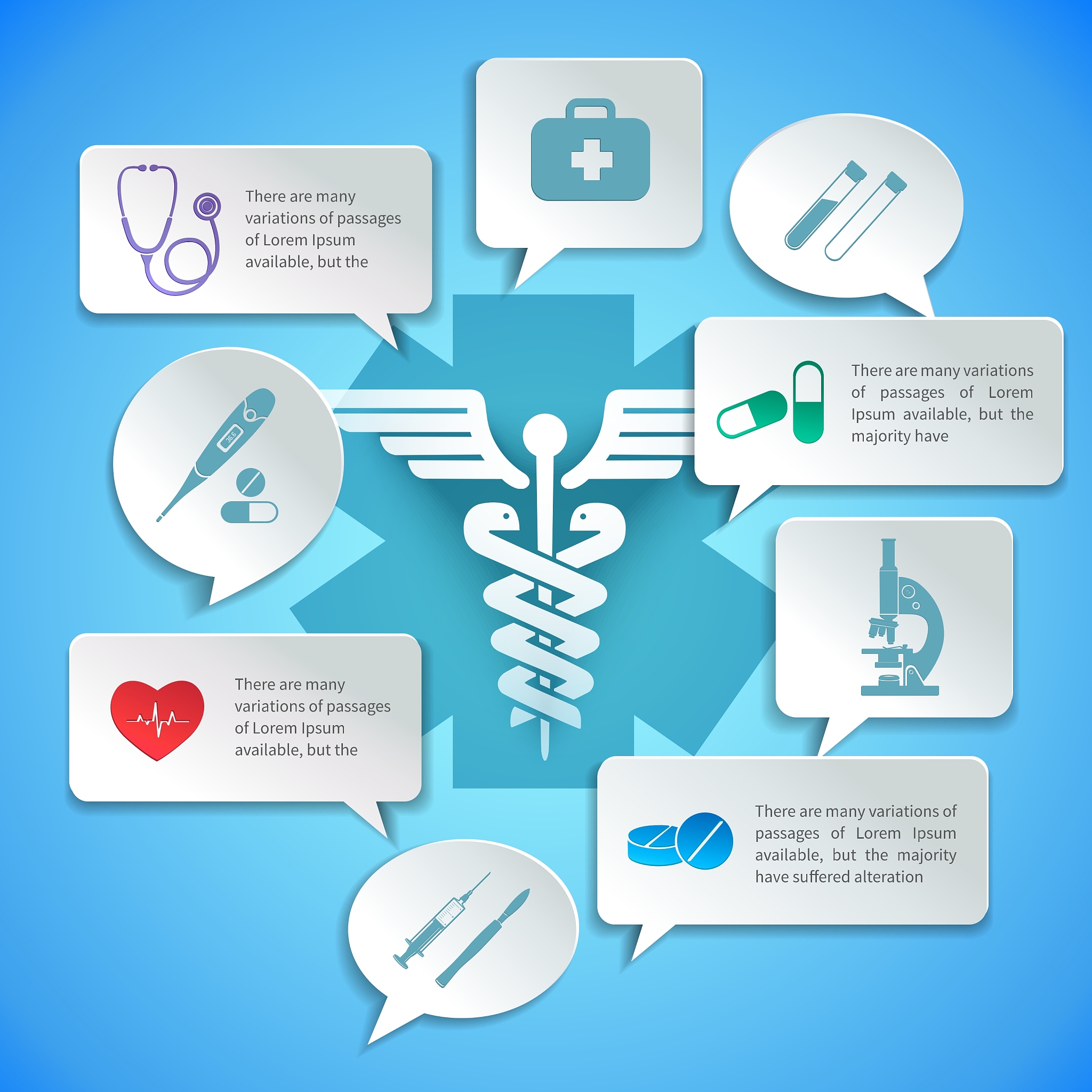 medical paper infographic