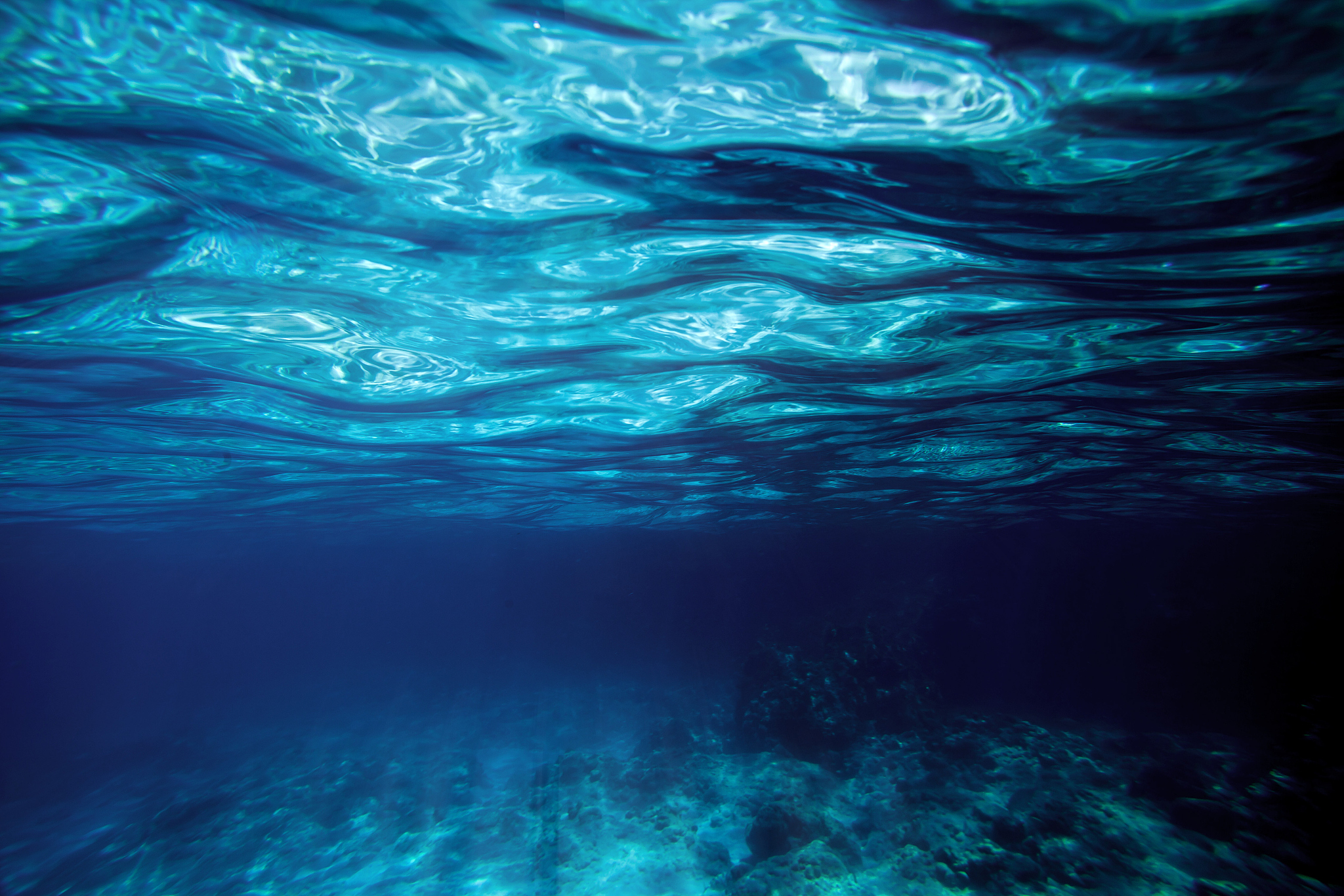 underwater