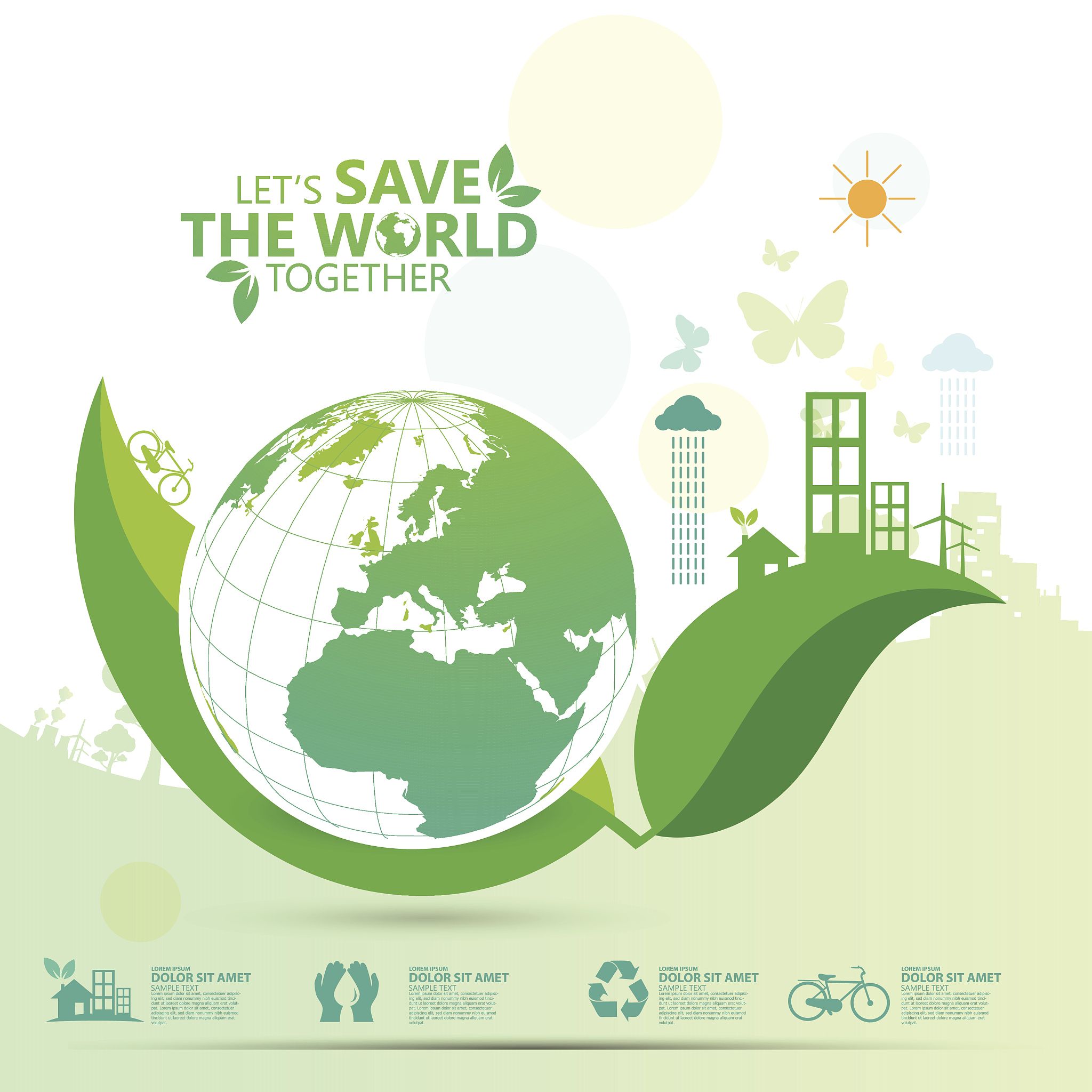 environment infographic