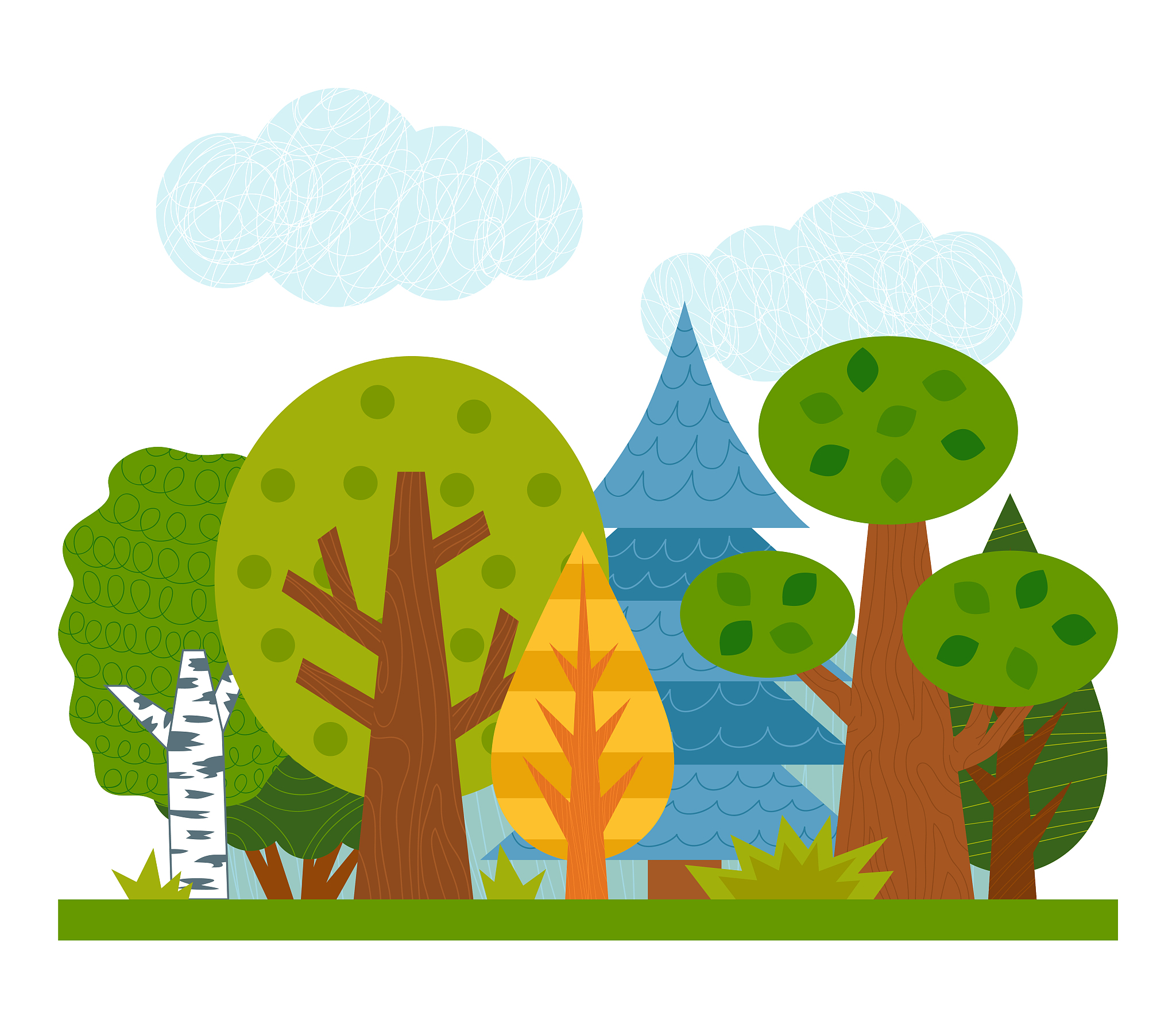 健康人生绿色无毒绘画