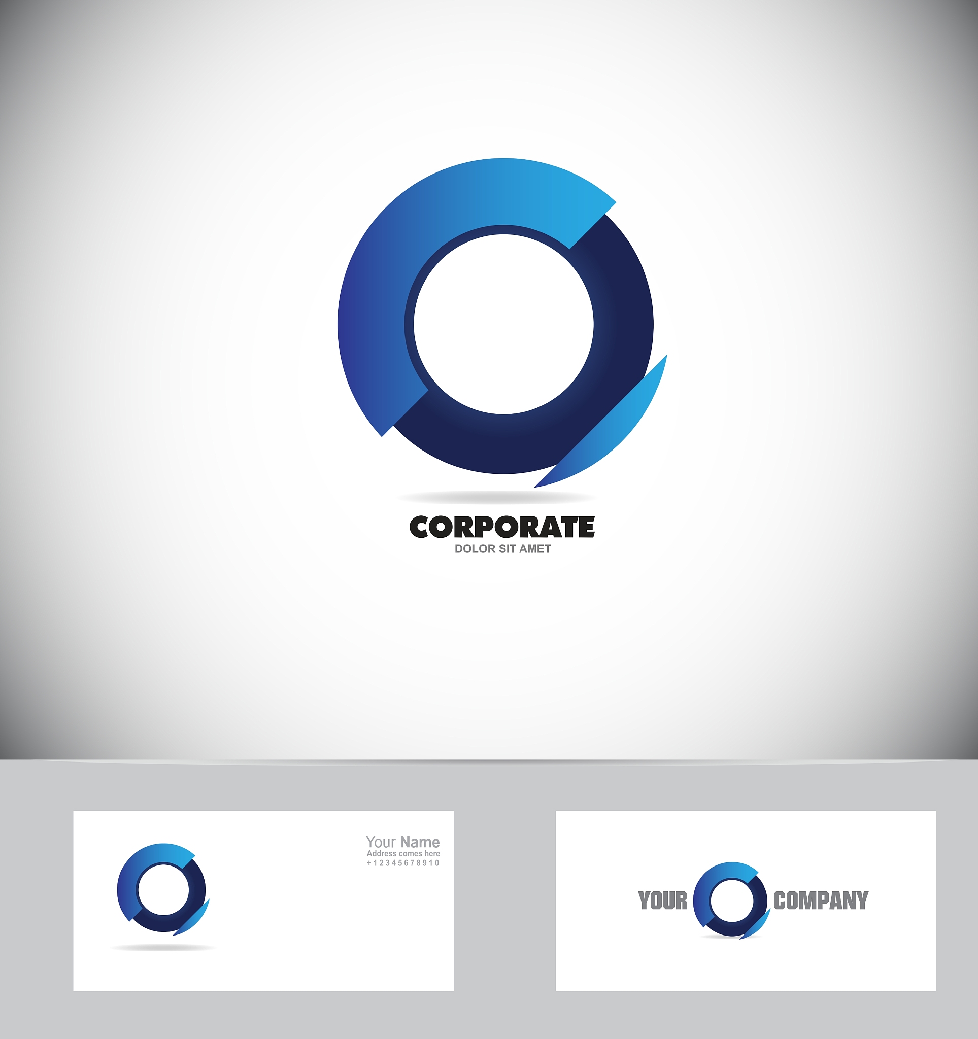 blue circle logo