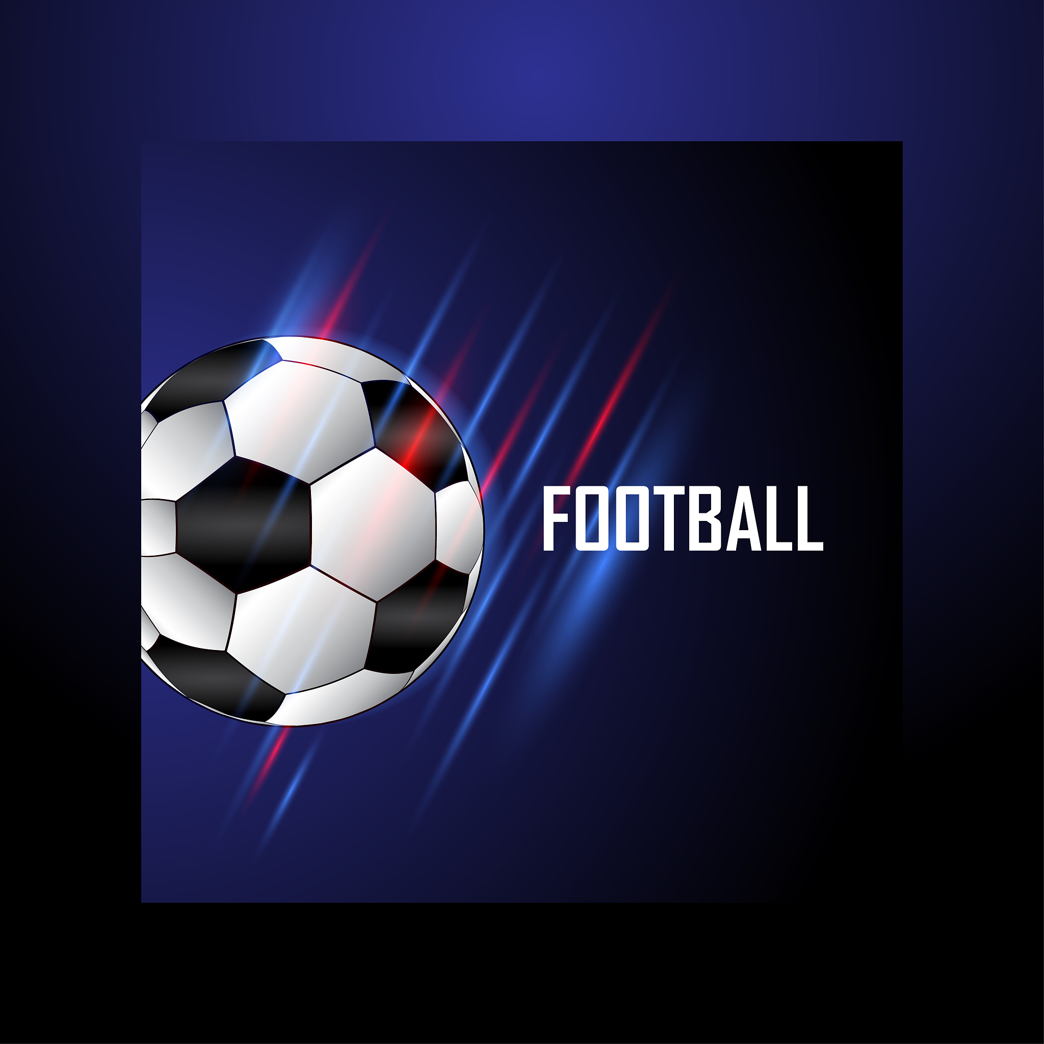 football banner vector design for banner print and greeting back