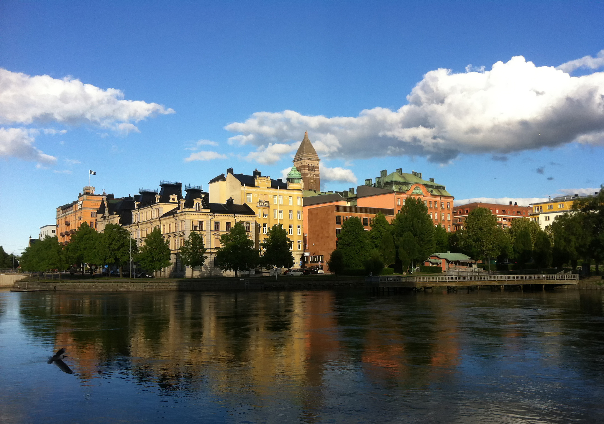 scenery of europe in the summer.