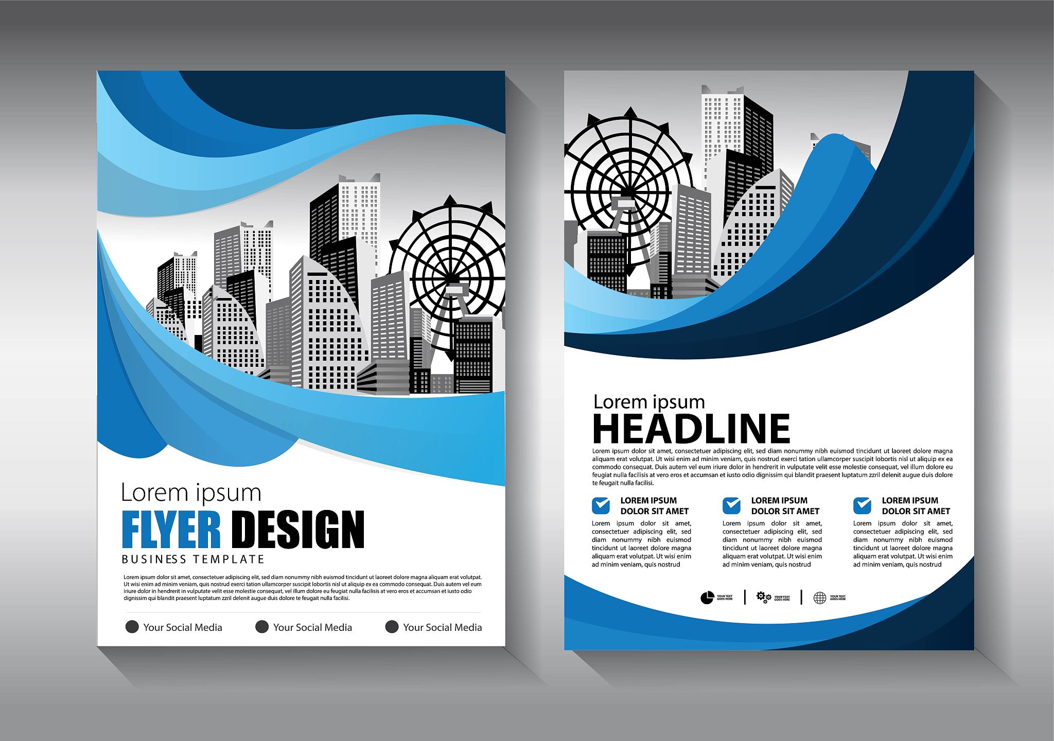 brochure design, cover modern layout, annual report, poster, fly