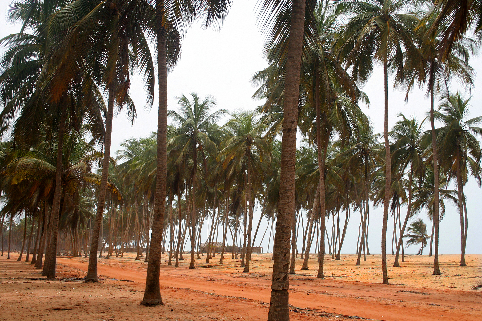 african beach village
