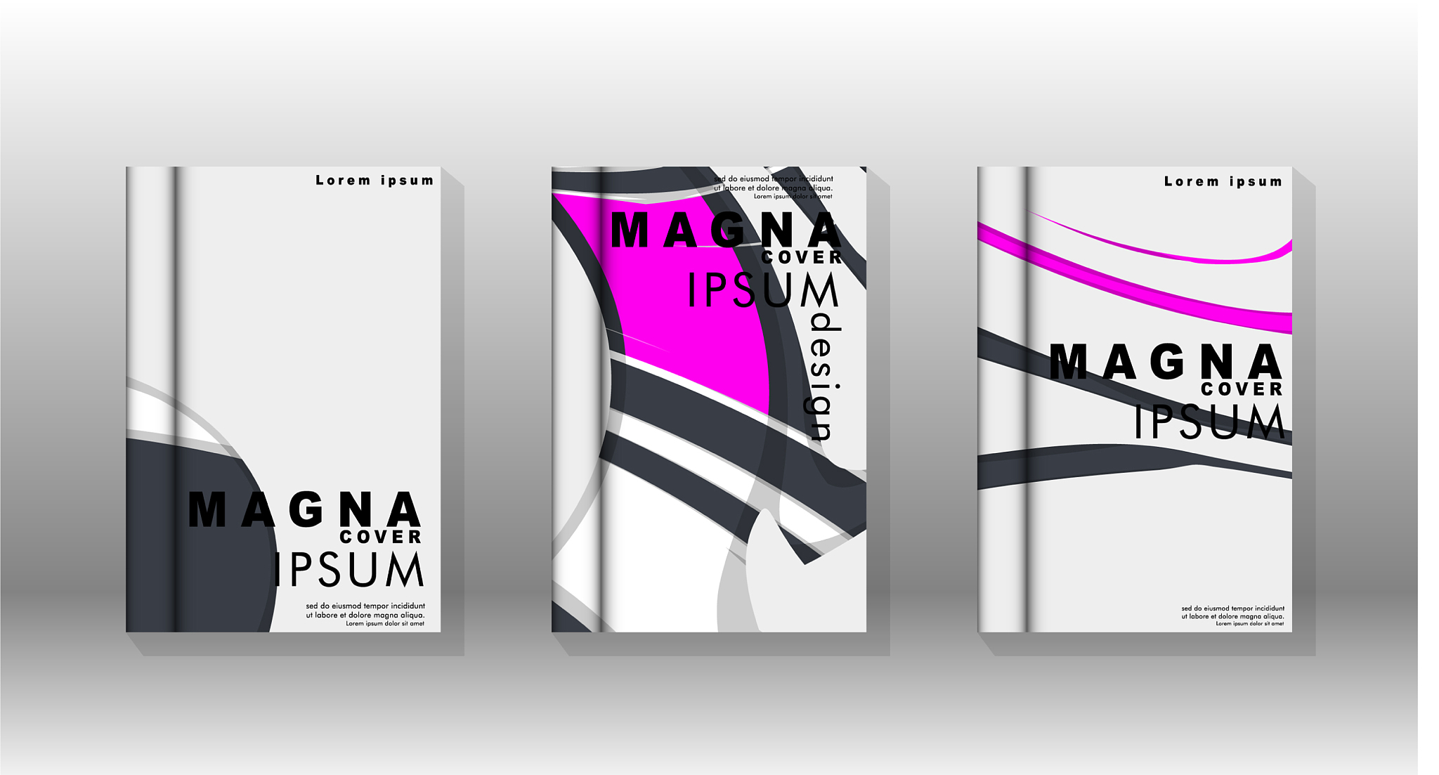 abstract cover with liquid elements book design