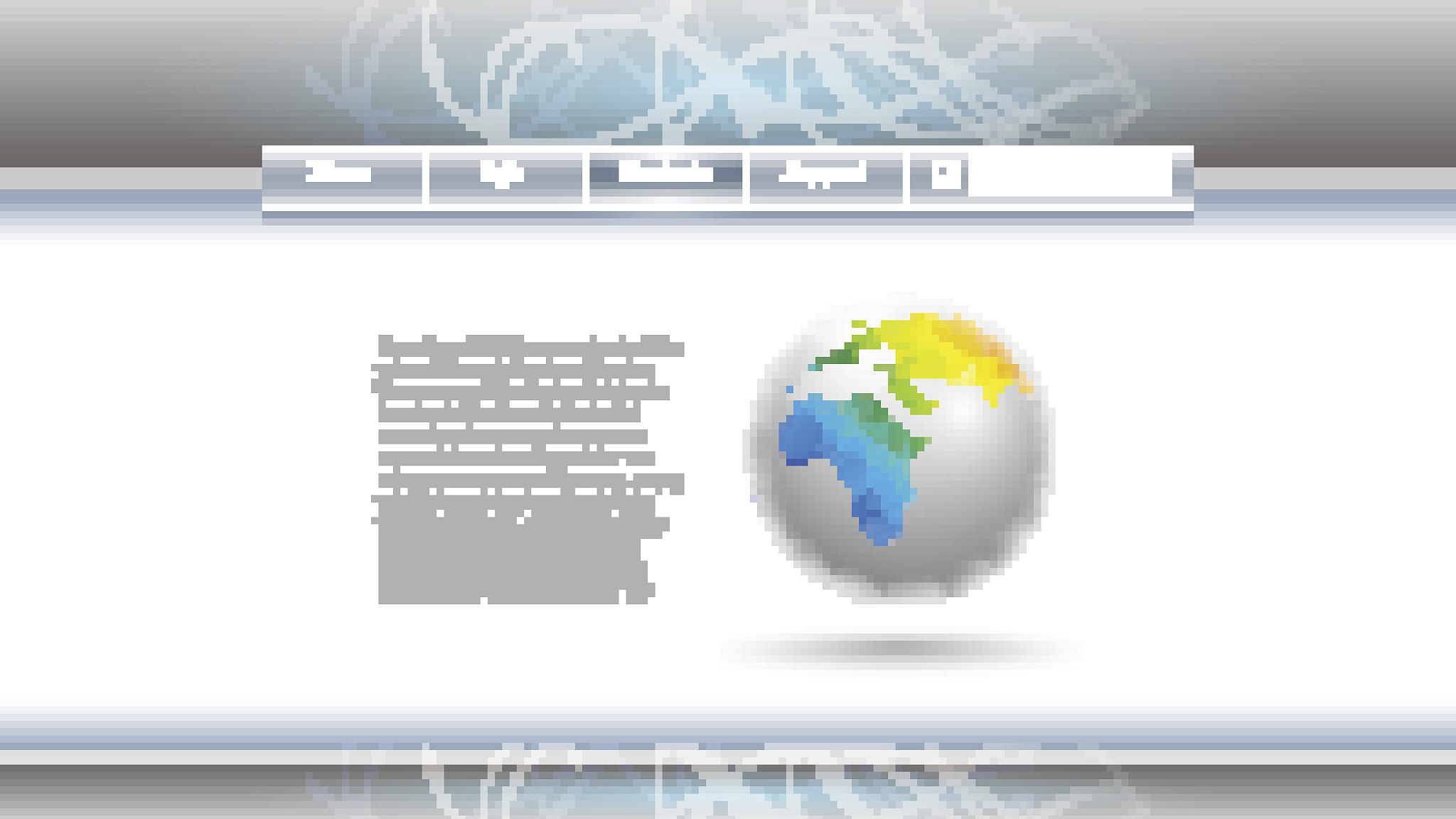 web site template