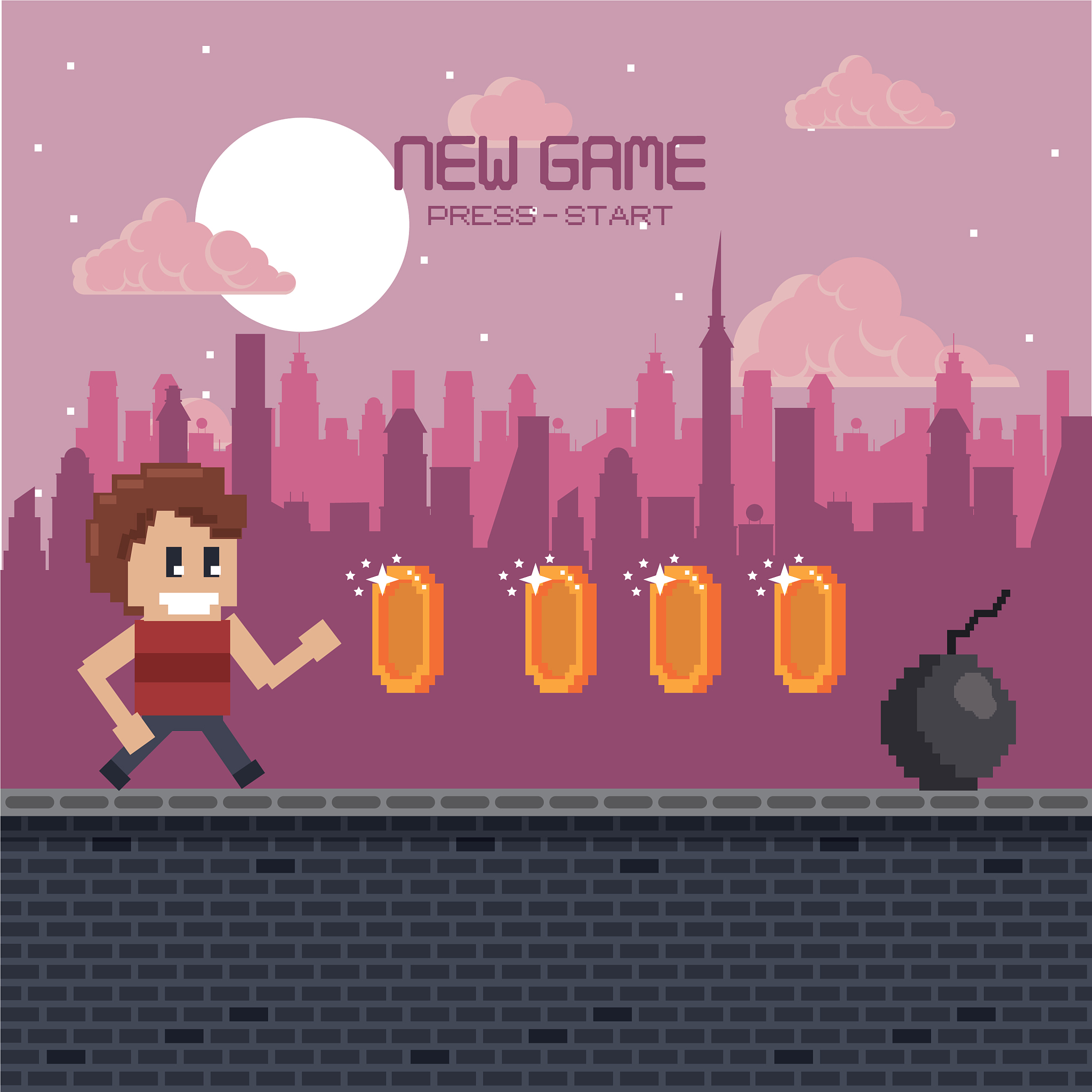 像素风动画脚本：校园冒险记，寻找大学里的宝藏