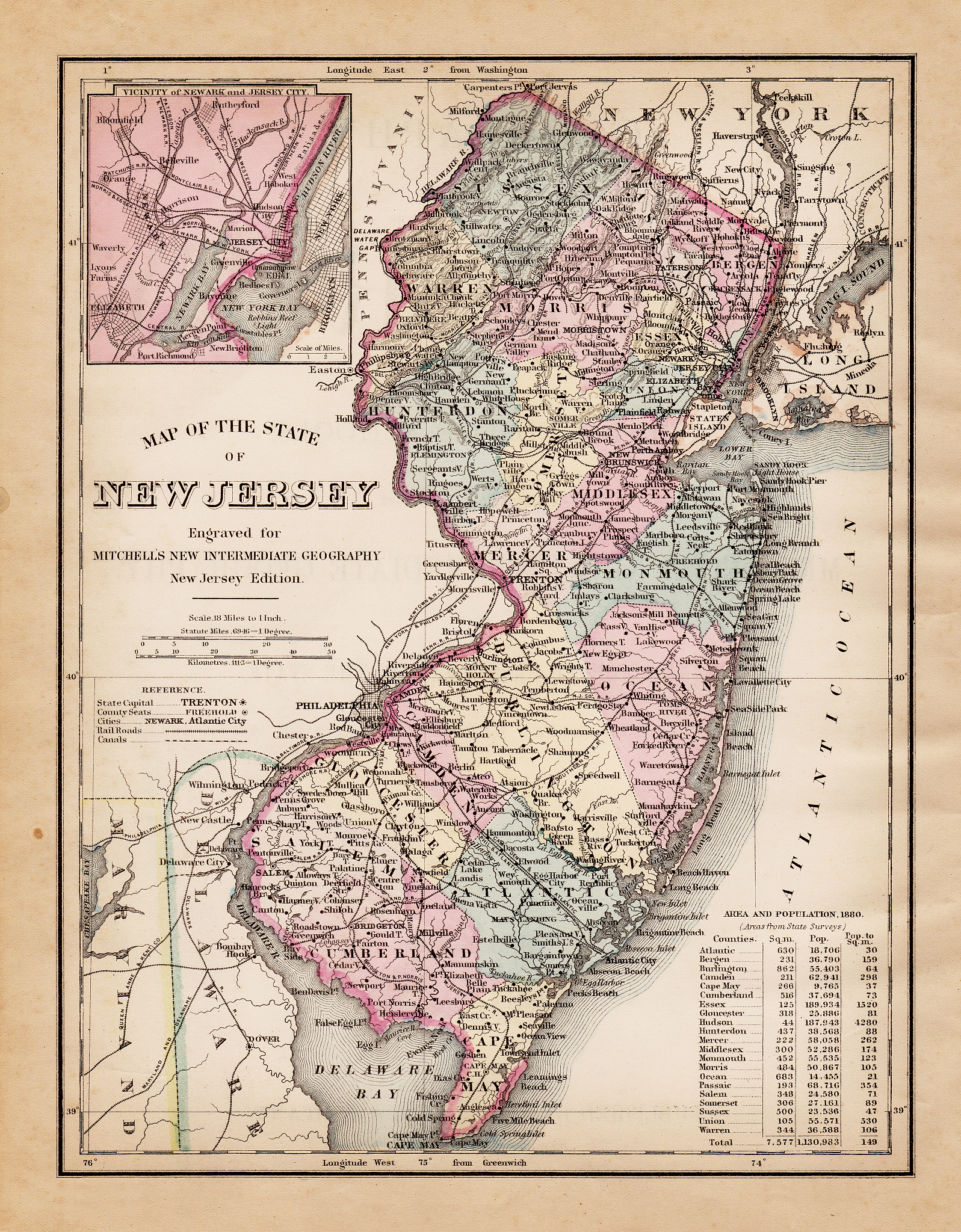 map of 1881