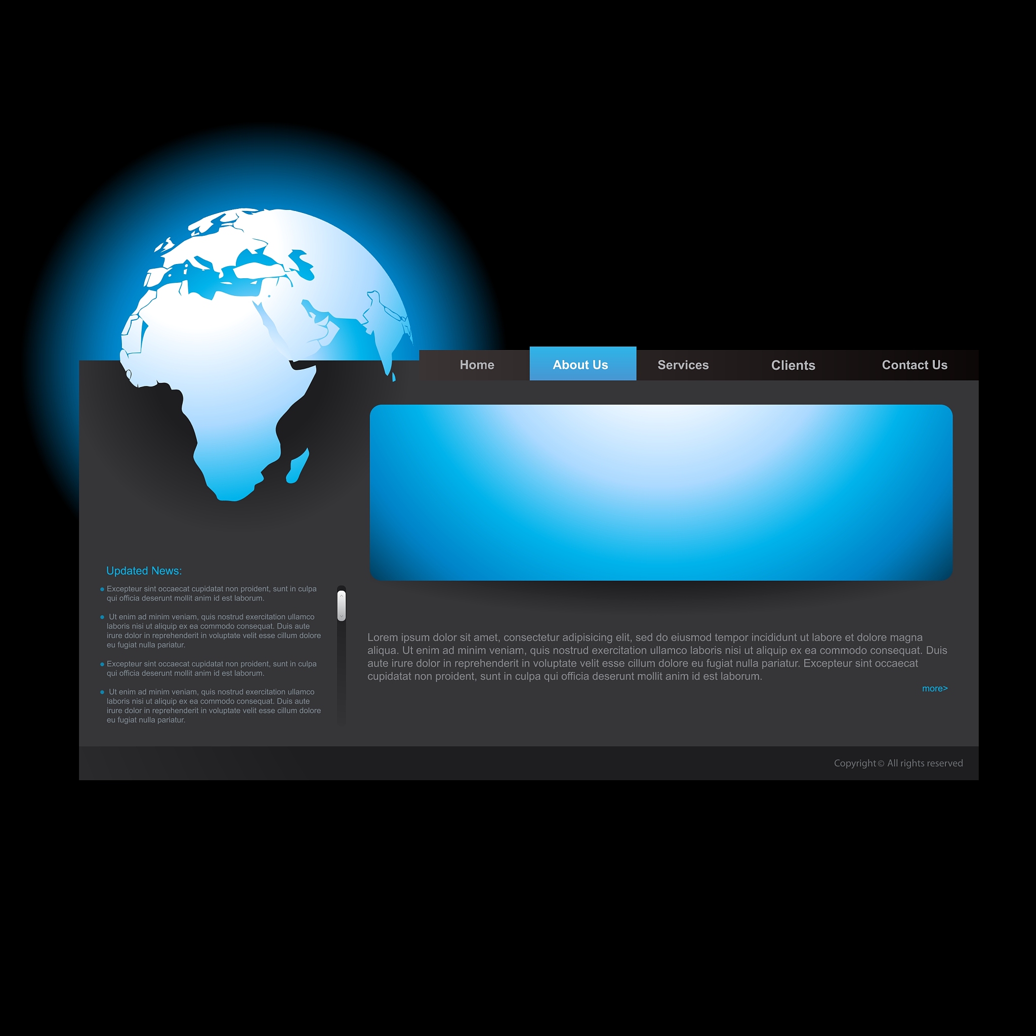 website template