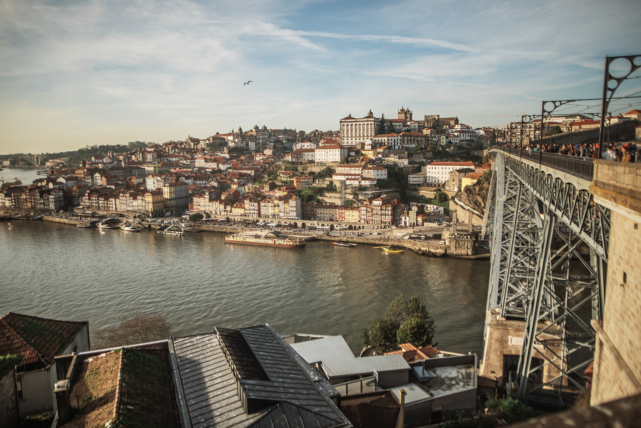 porto, portugal, as seen from above
