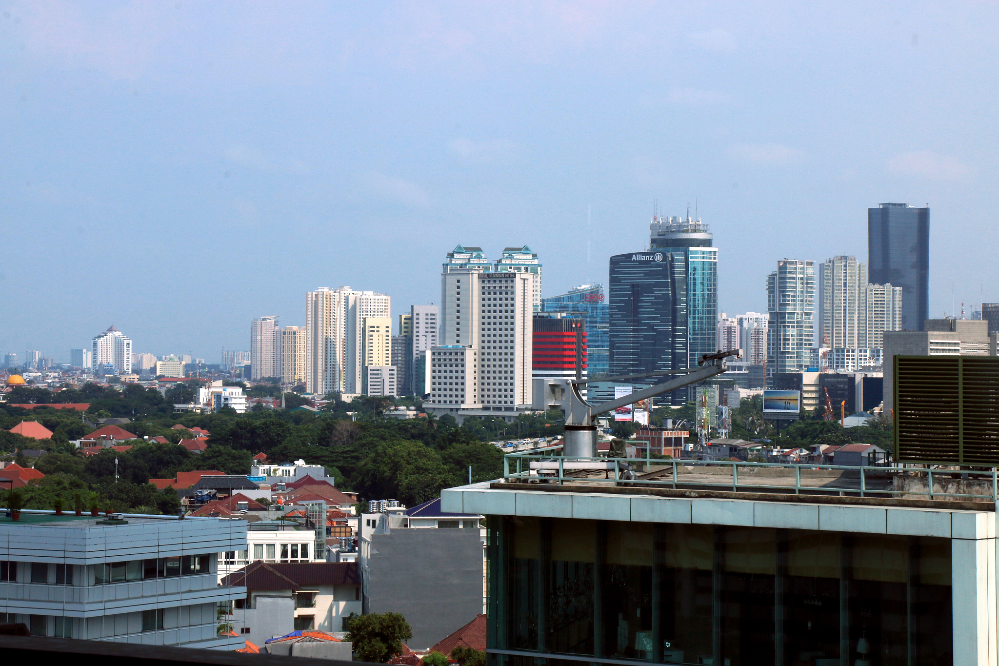 buildings in city against sky