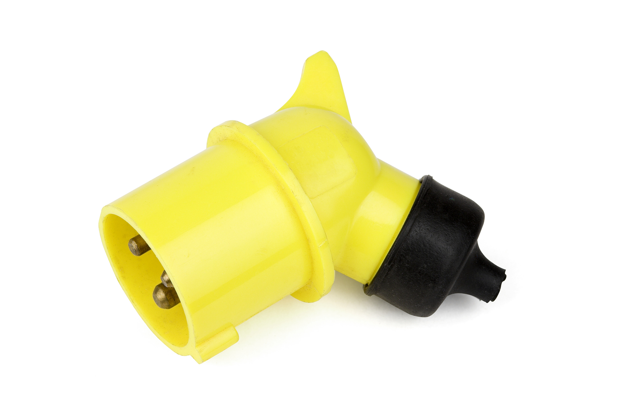 yellow 110 volt industrial type europlug