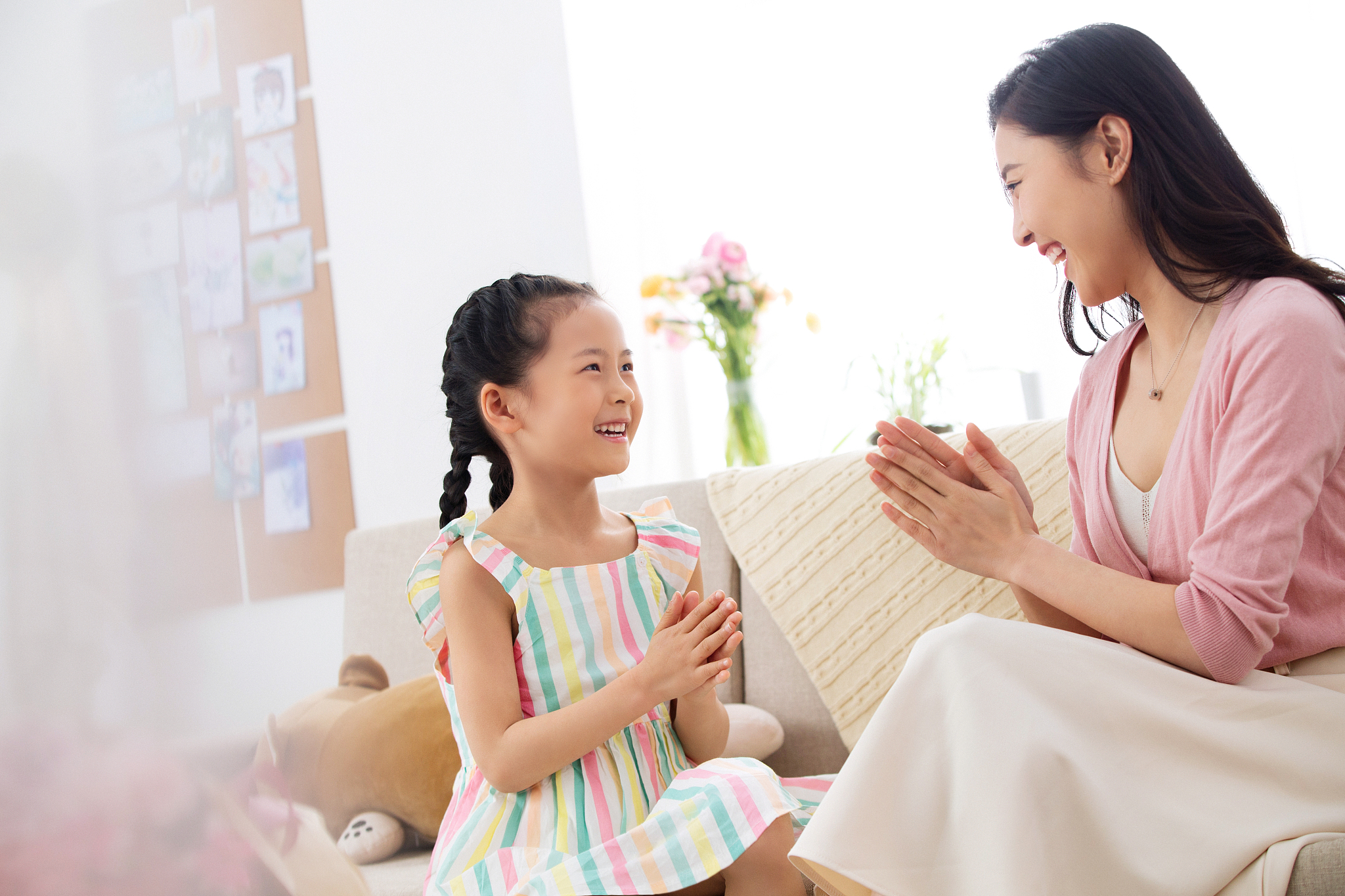 我好开心妈妈敞开了心扉。