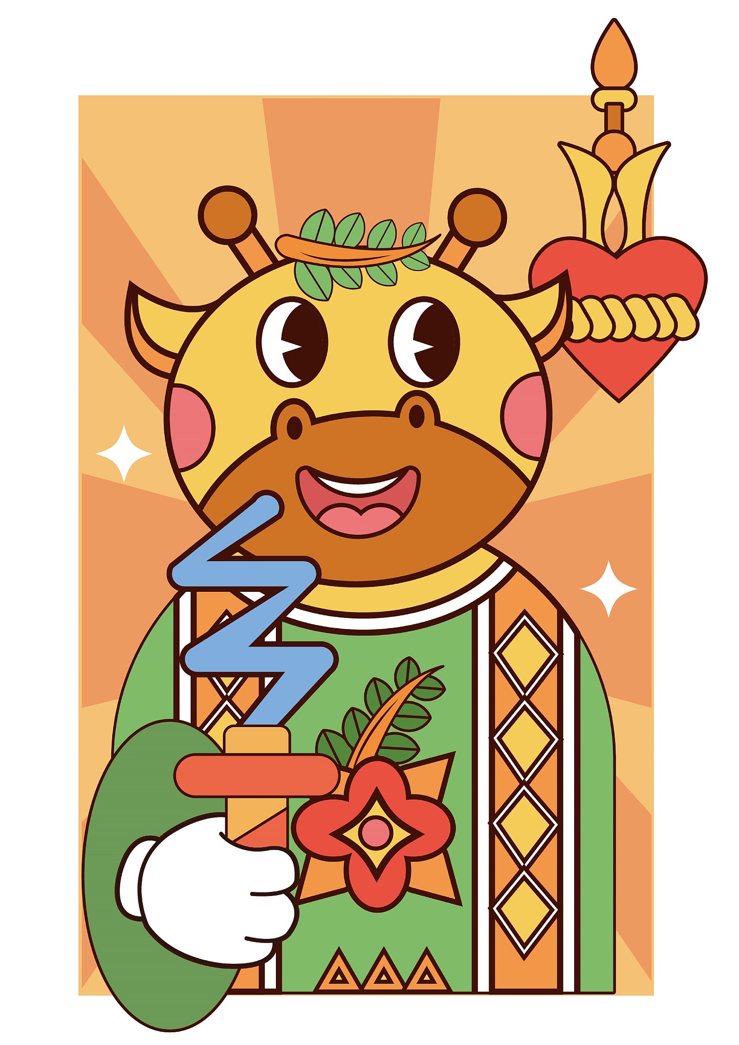 作品内容面向全球征集潮新闻吉祥物创意设计需要符合潮新闻潮闻天下尽揽浙江、中国、全球新闻的目标定位每幅作品须为设计形象取名并提供文字说明主要阐述设计思路、理念和吉祥物名称的含义说明和介绍吉祥物的经历、性格特点不超过200字请写出五份满足以上要求的设计说明。