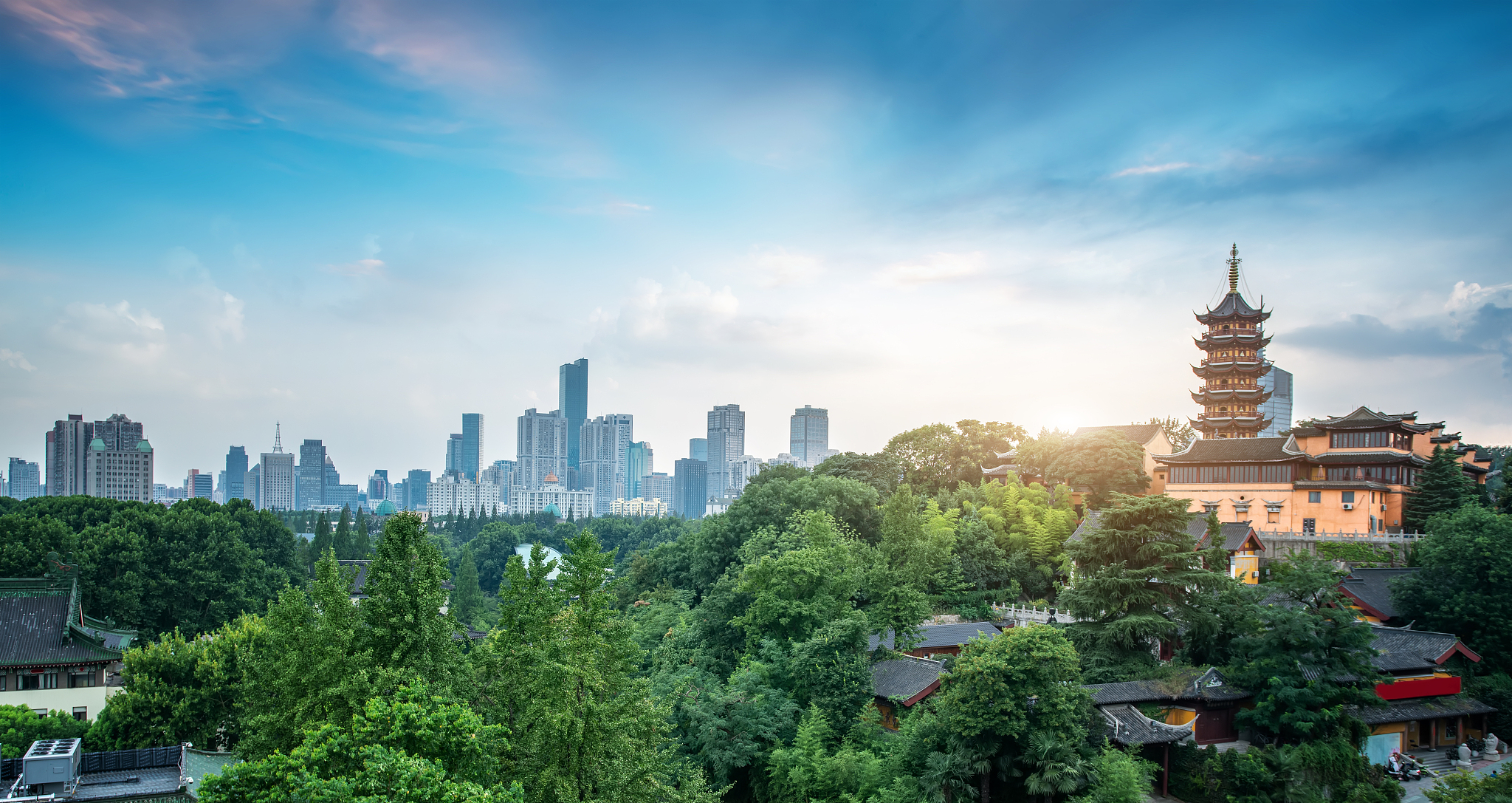 nanjing urban landscape skyline