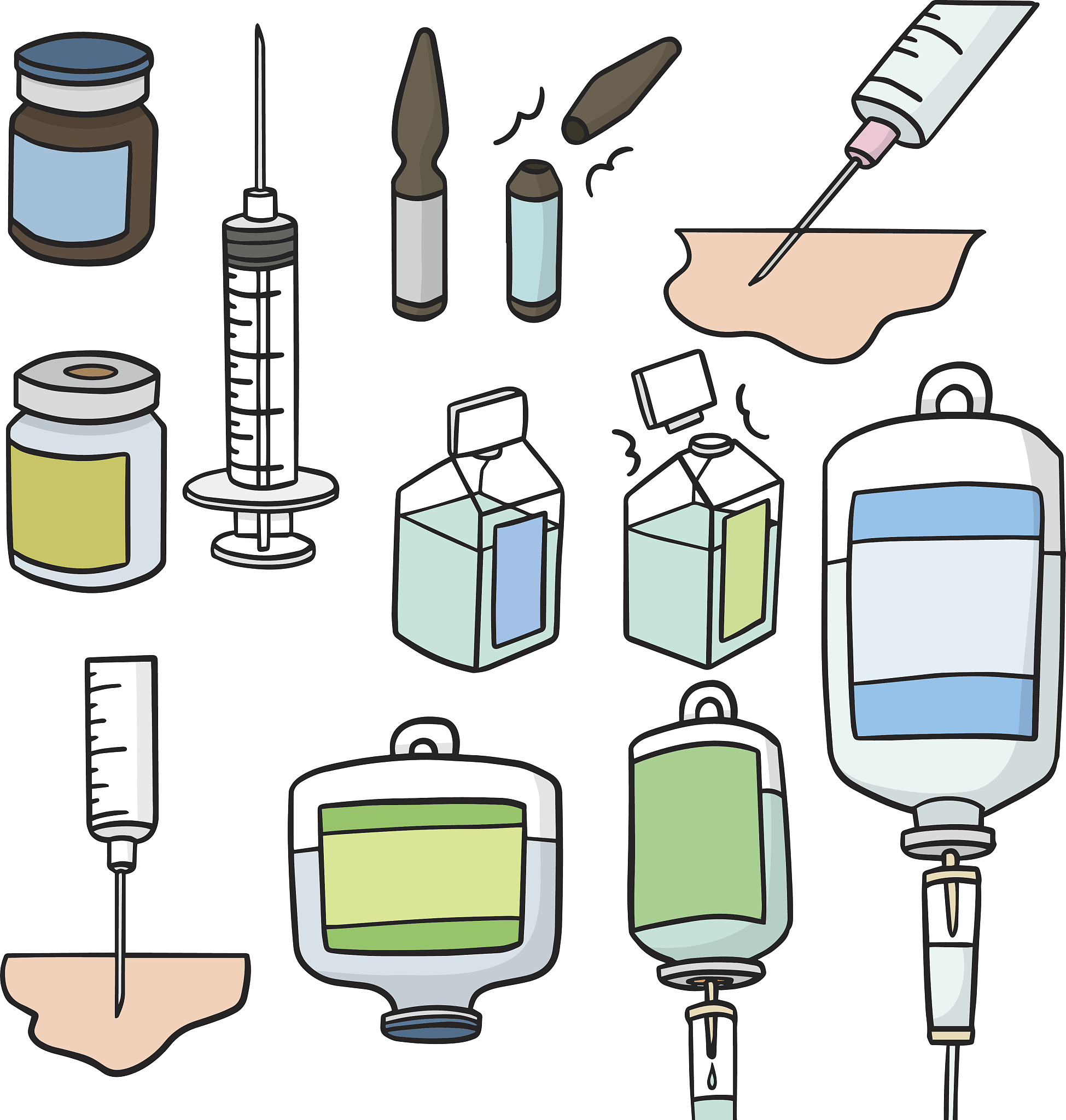 生长激素注射笔打肚子