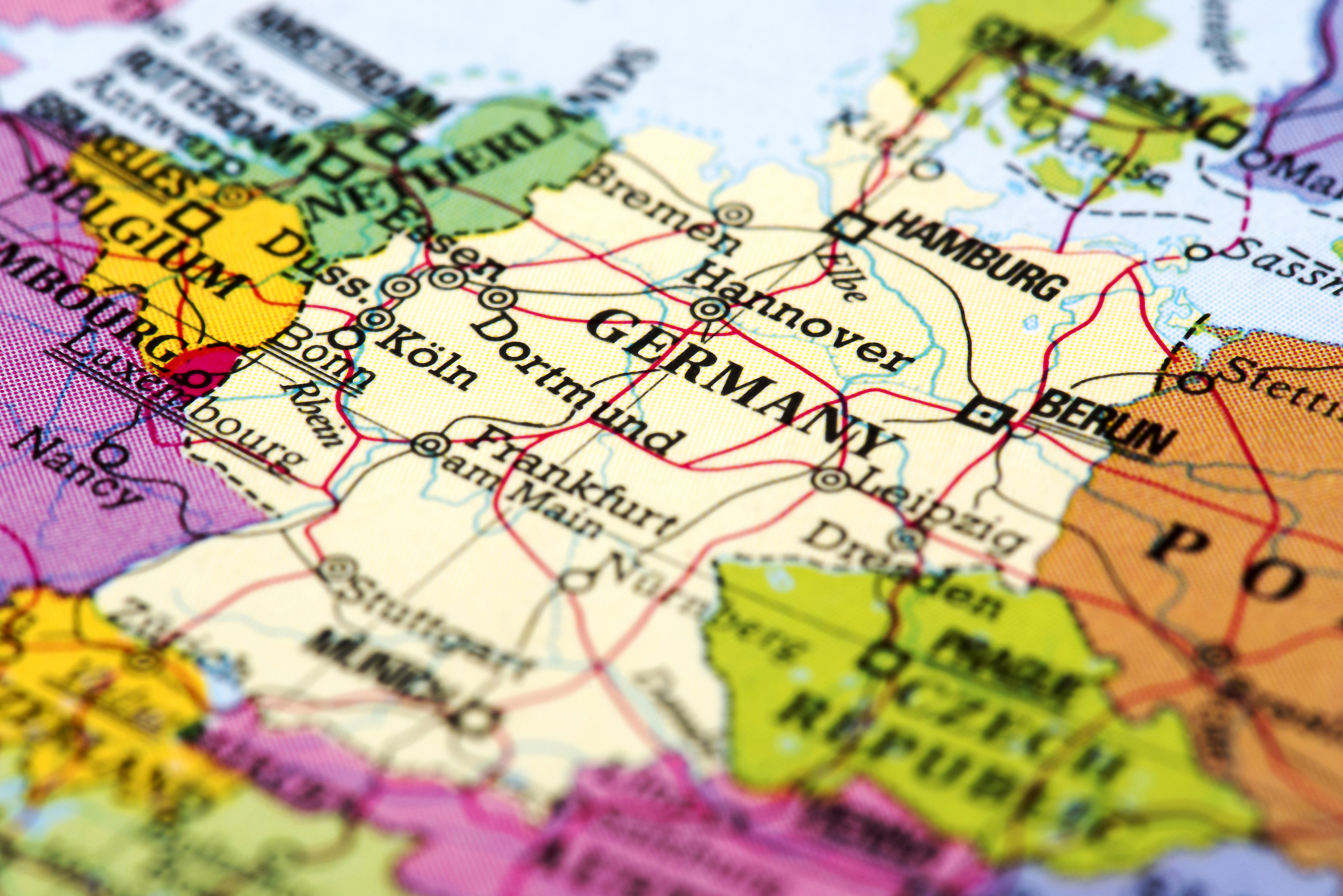 map of germany