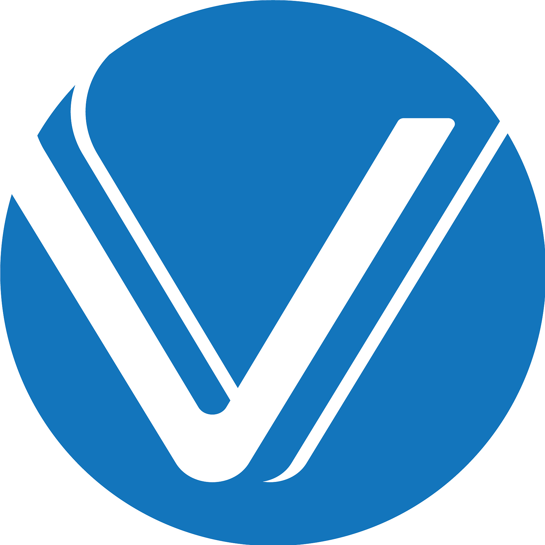 v letter logo business template icon