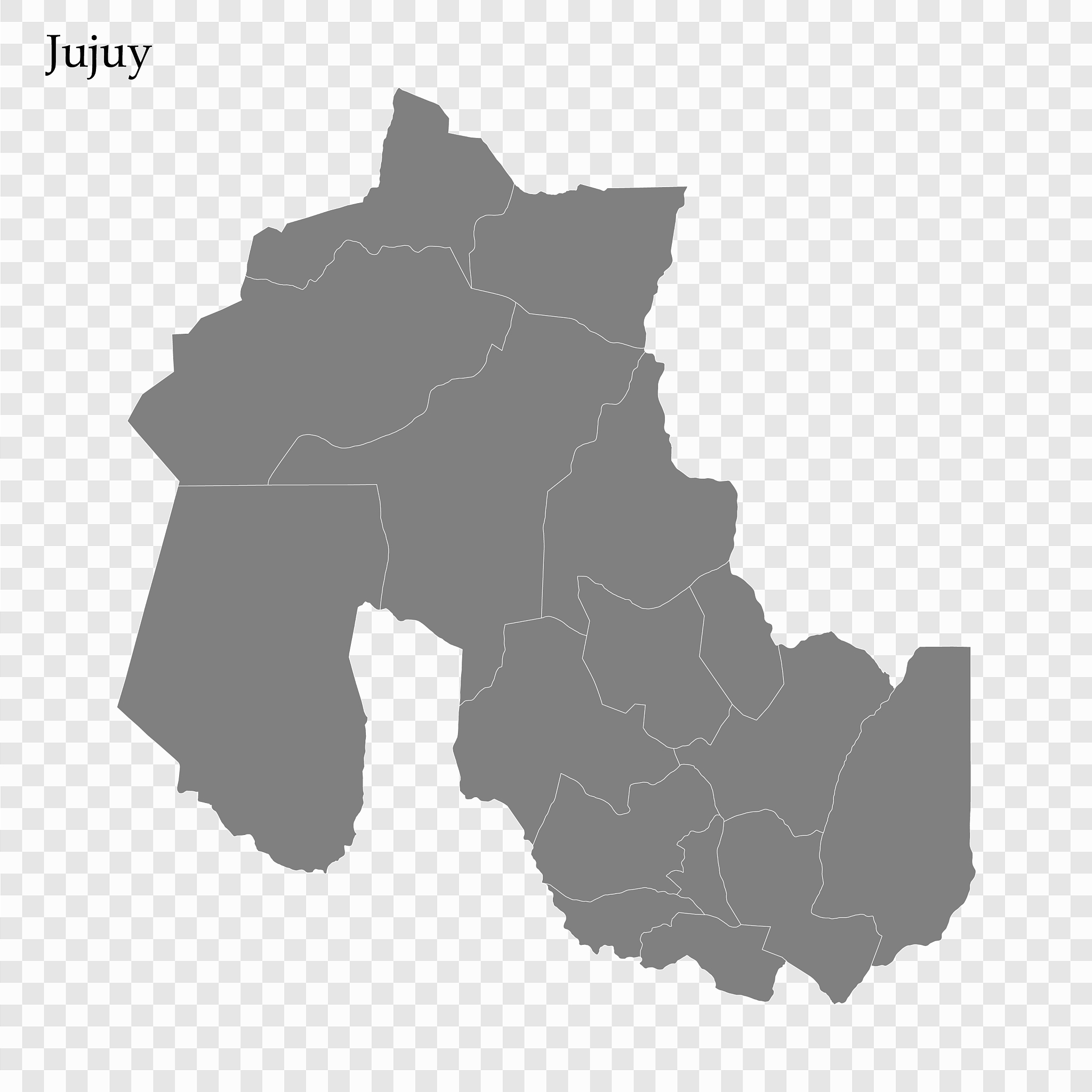 high quality map is a province argentina