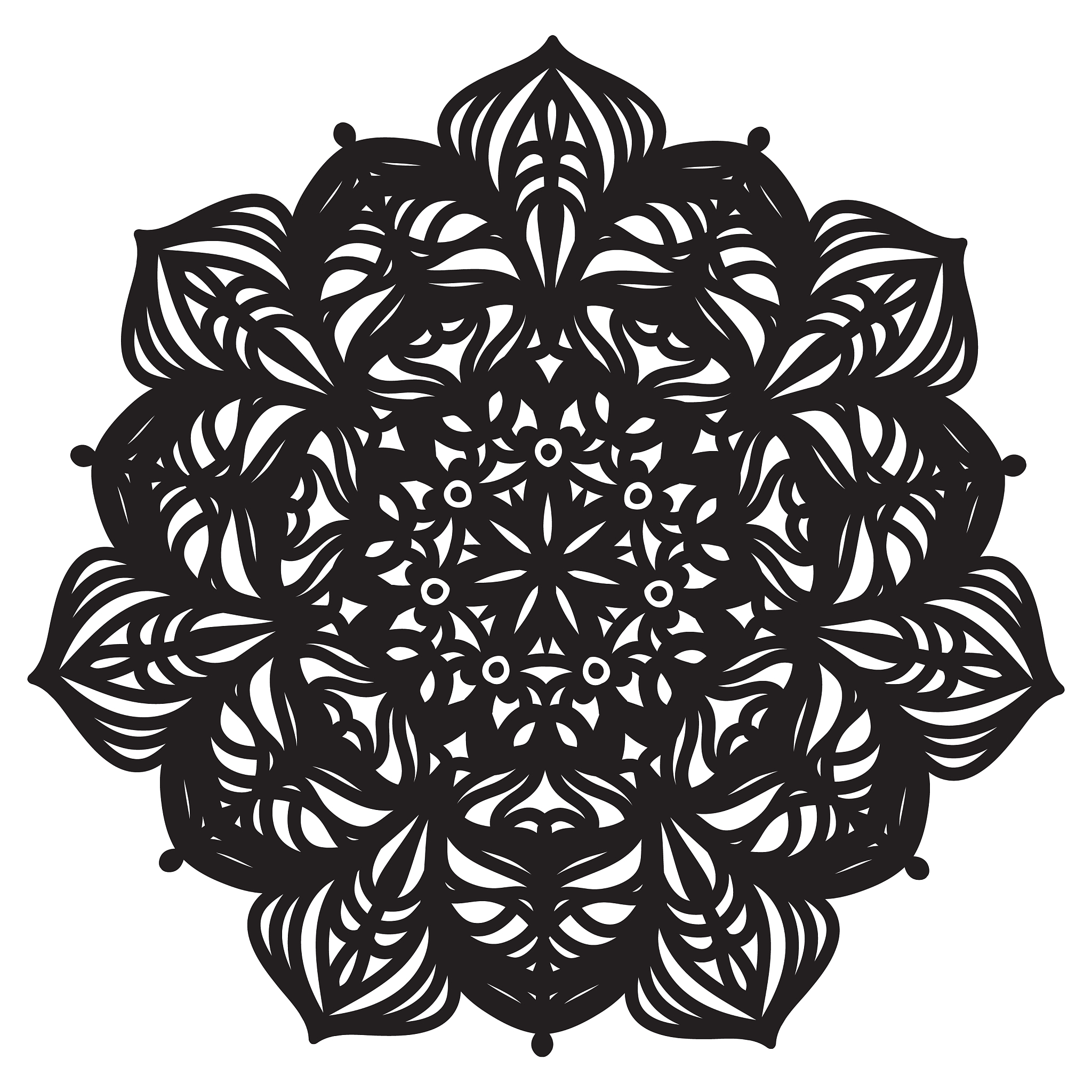 剪纸纹饰教学：花卉、动物、几何图案剪法及二方连续规律
