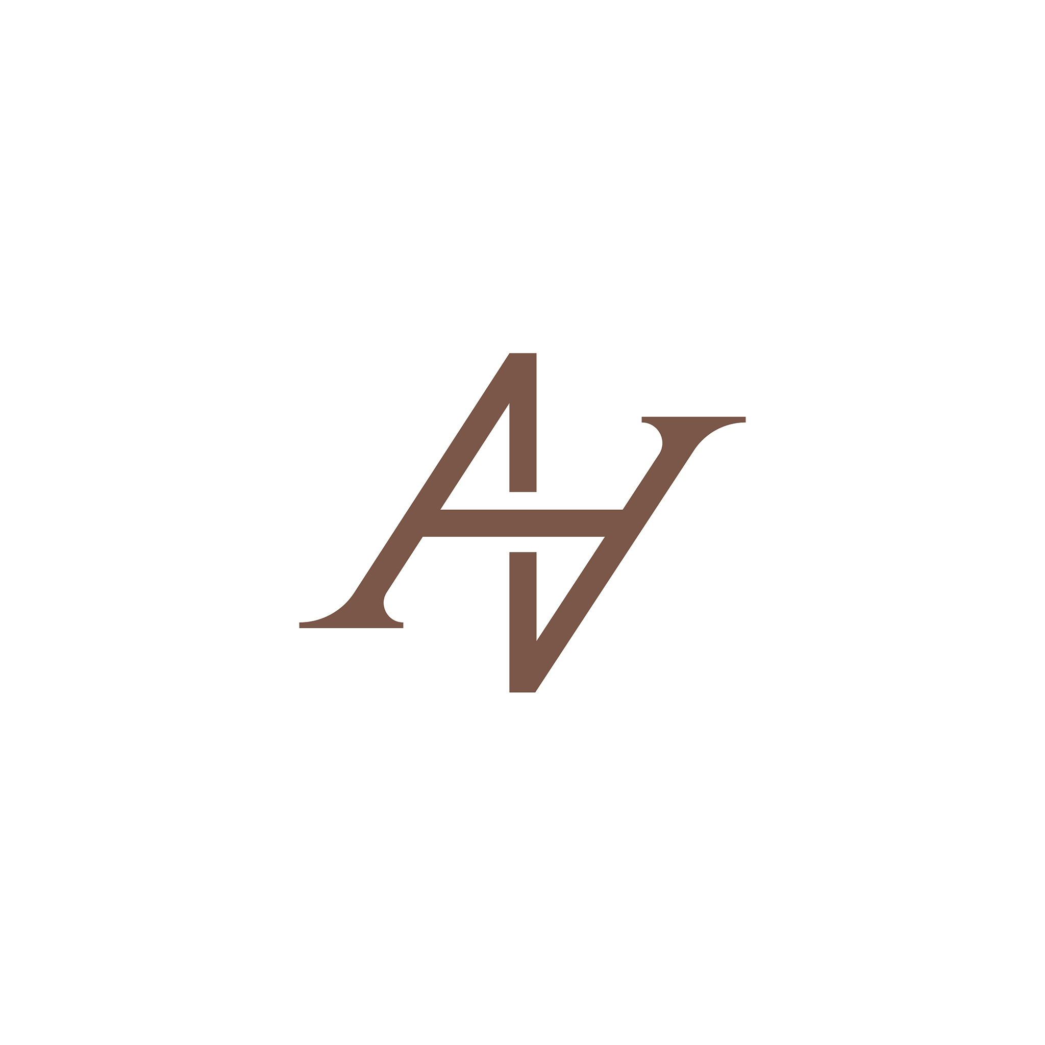 initial letter ah logo or ha logo designs