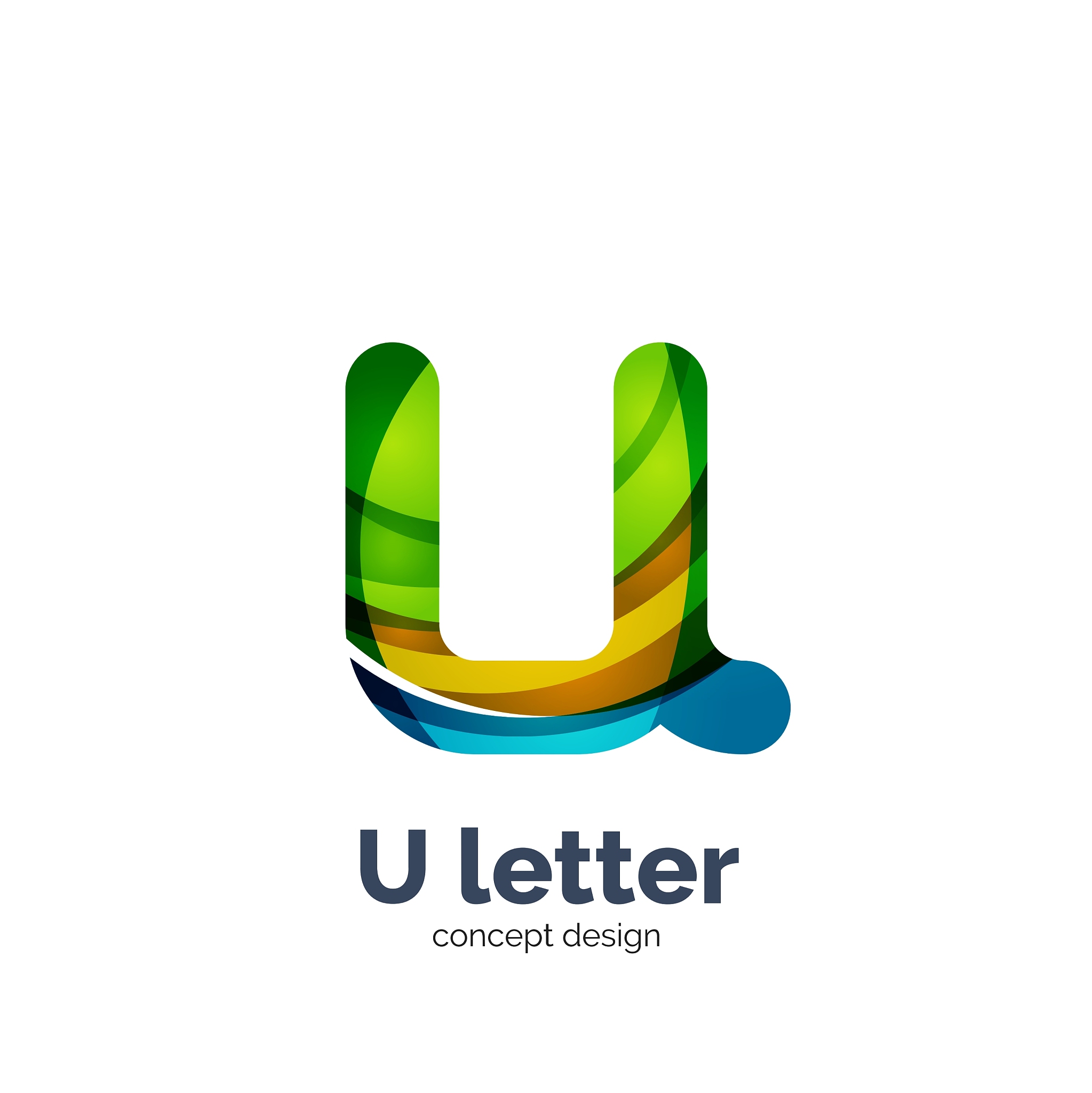 letter u logo