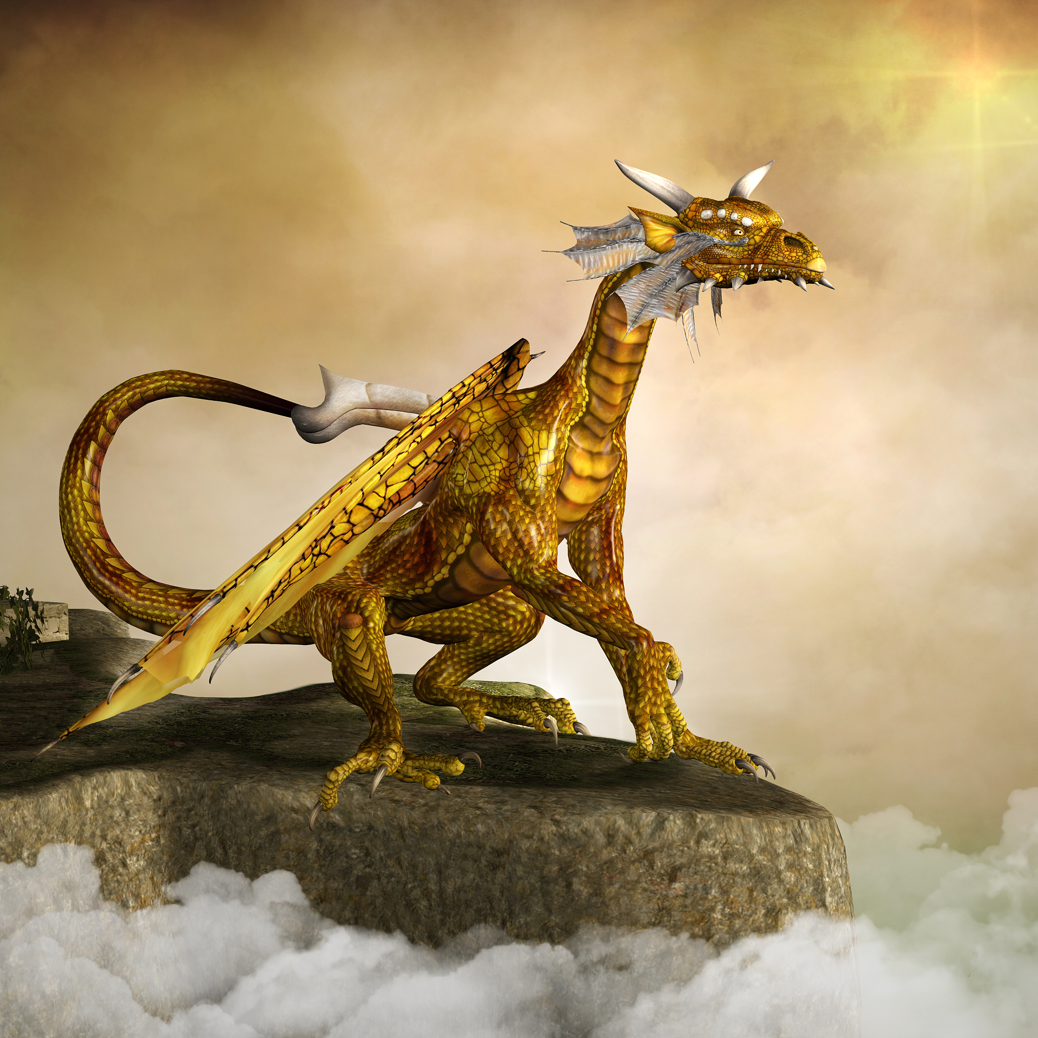the golden dragon