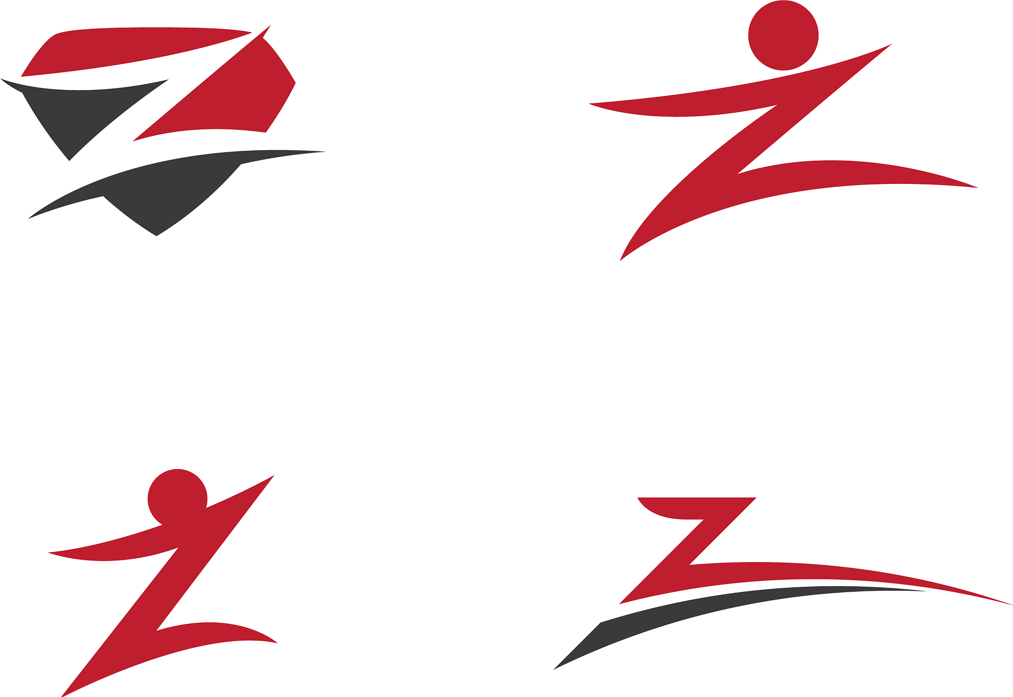business corporate z letter logo