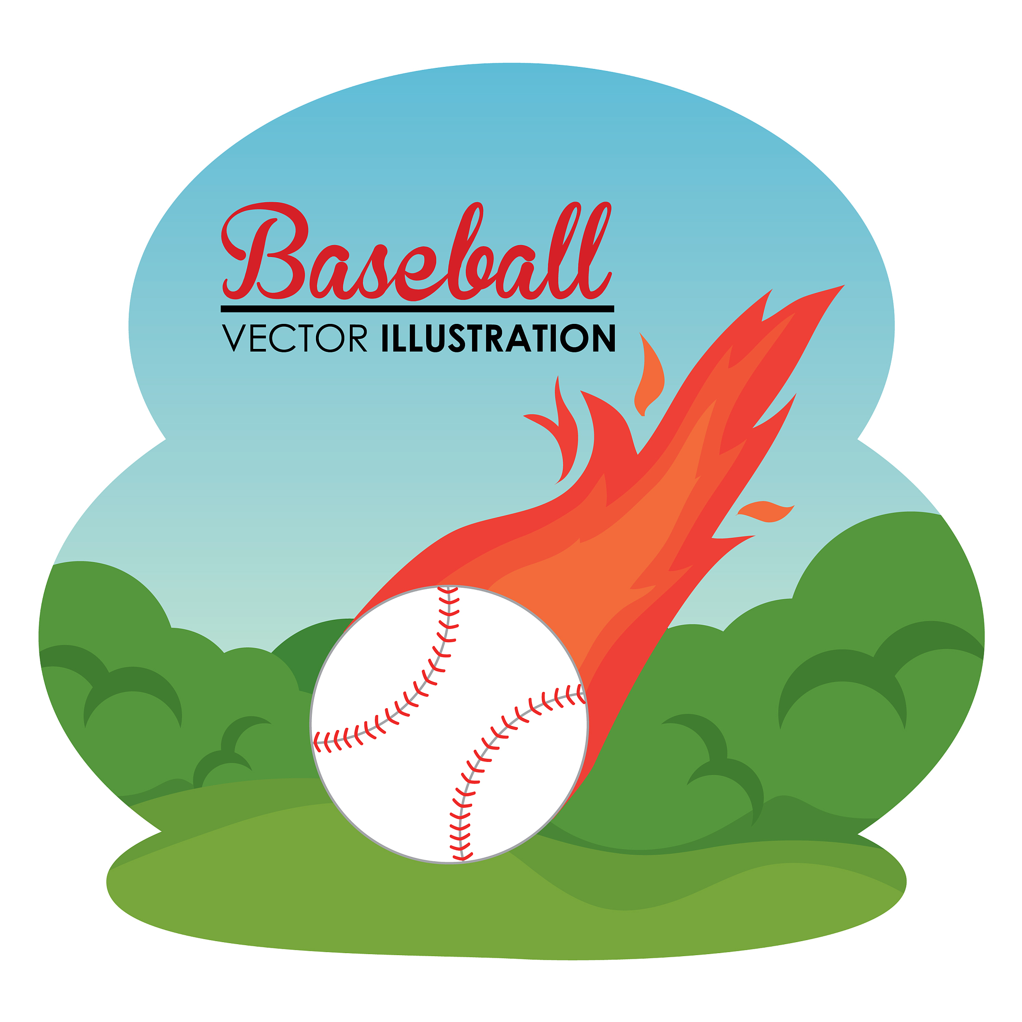 baseball sport ball icon