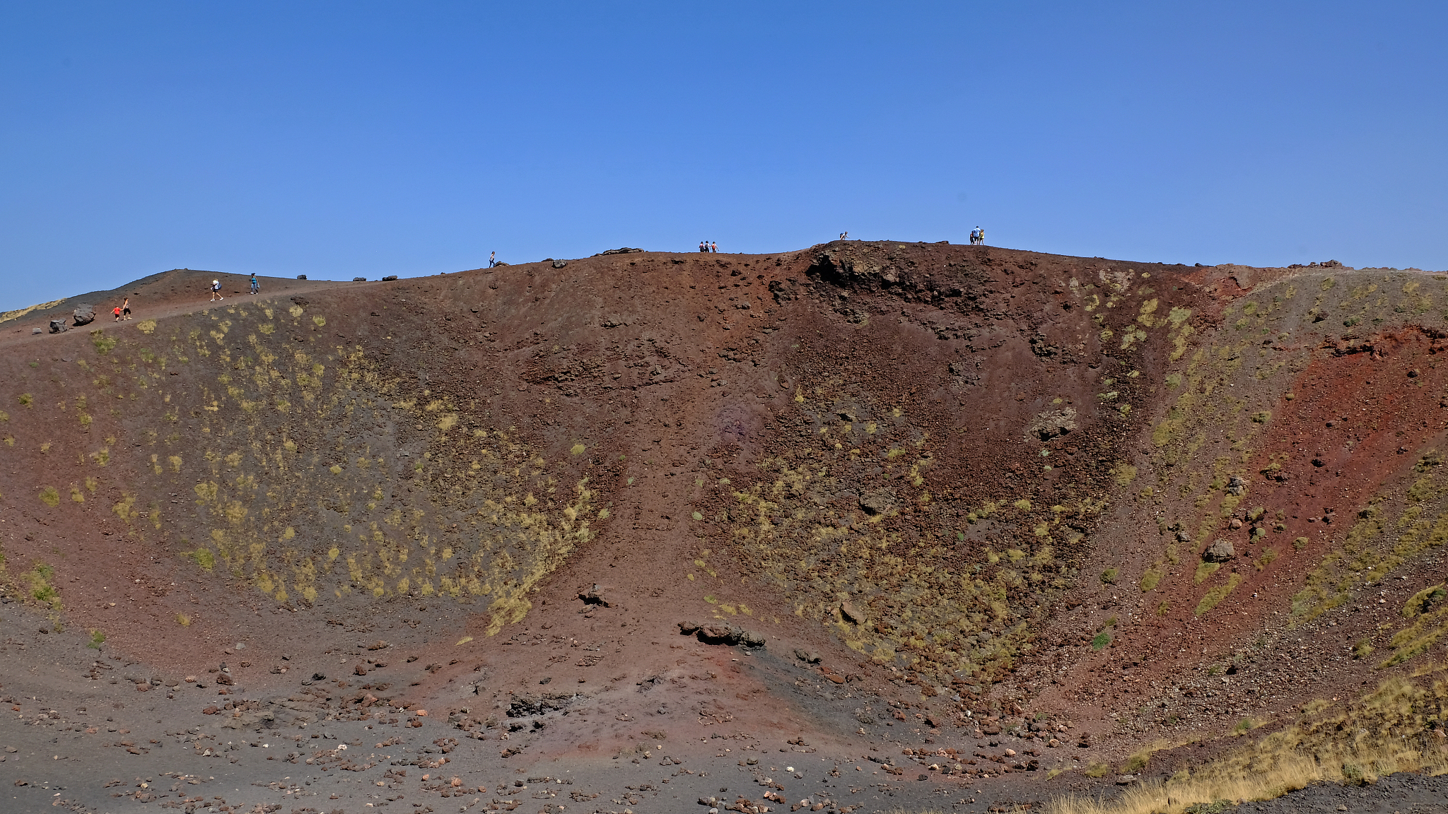 silvestri craters, lateral cones and flow form calderas,  from m