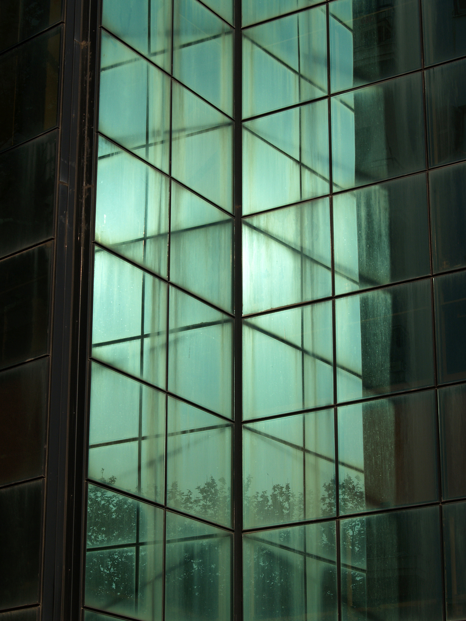 glass wall building