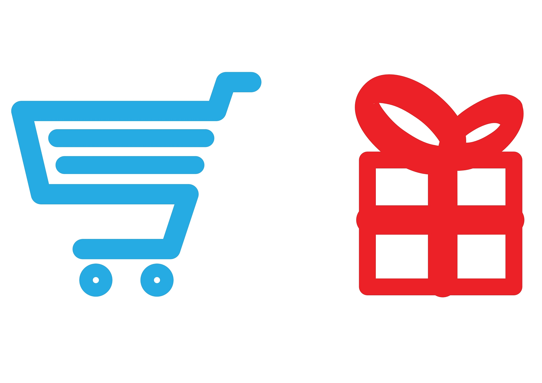 shopping icons